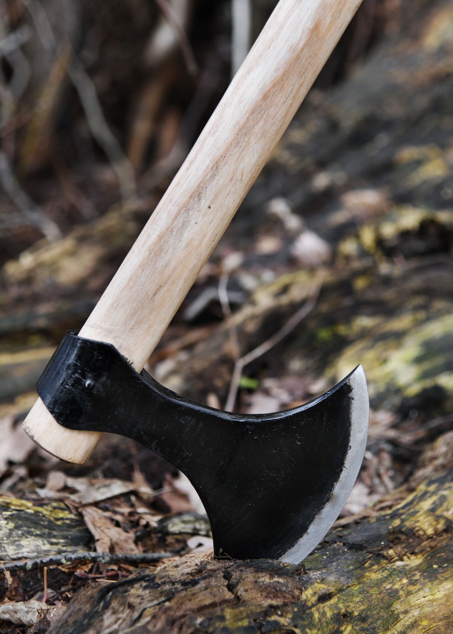 Imagen única de: Hacha Danesa, Forjada A Mano.