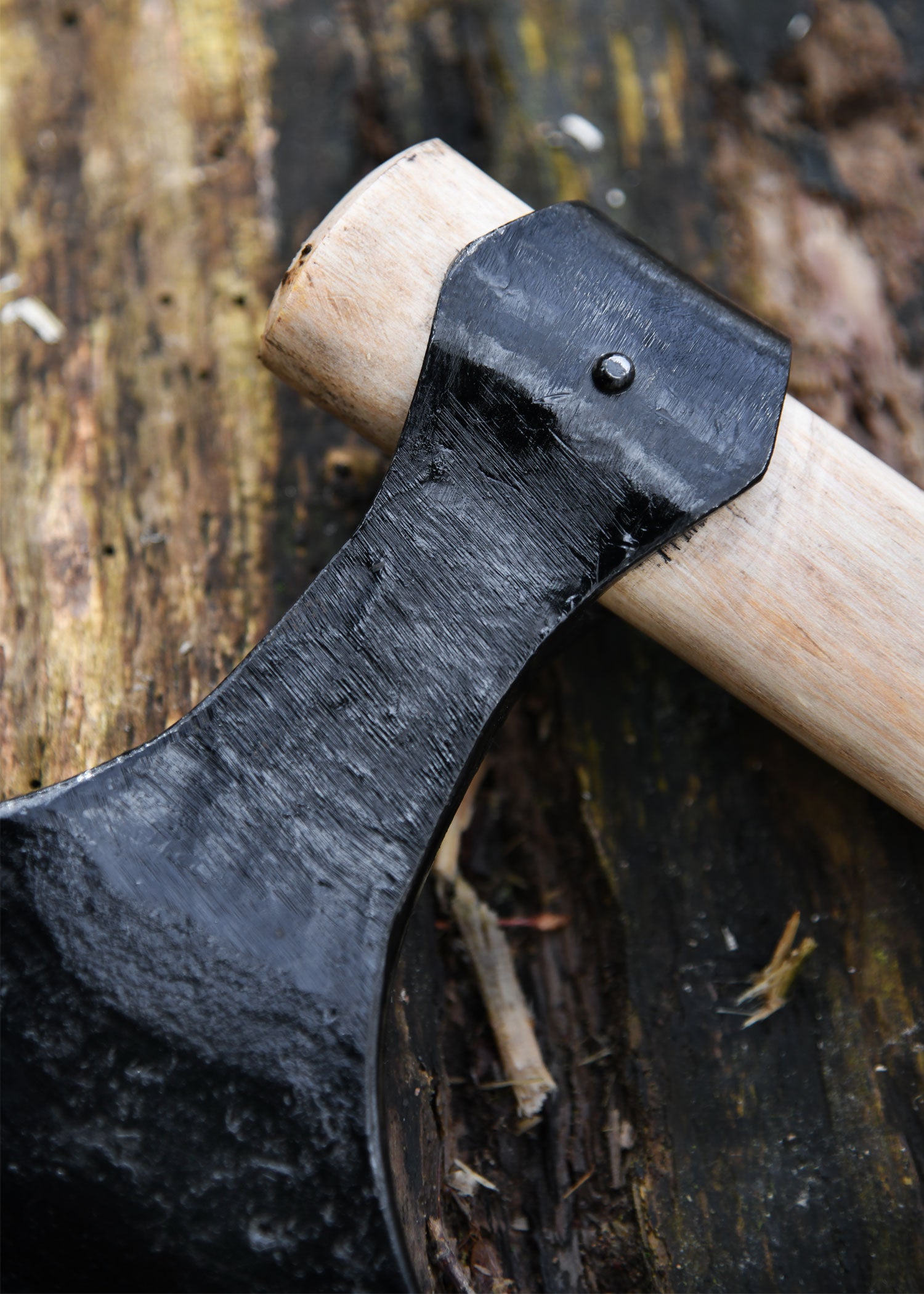 Imagen única de: Hacha Danesa, Forjada A Mano.