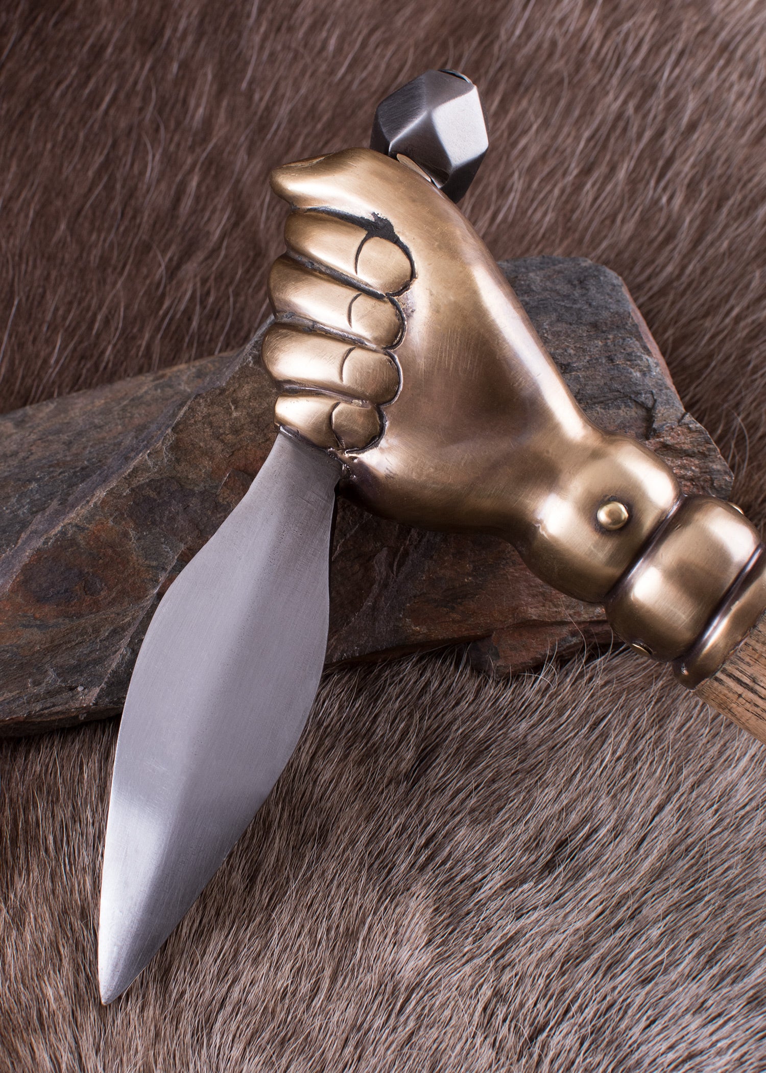 Imagen única de: Martillo De Batalla Con Puño De Daga, Alemán, Siglo Xvi. 4