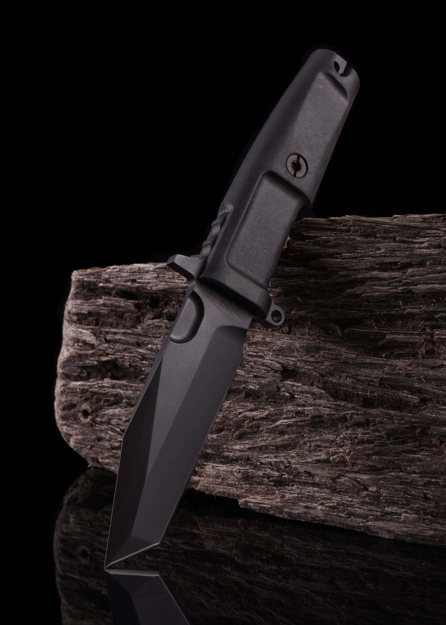 Imagen única de: Cuchillo Fijo Fulcrum C Fh Negro, Extrema Ratio