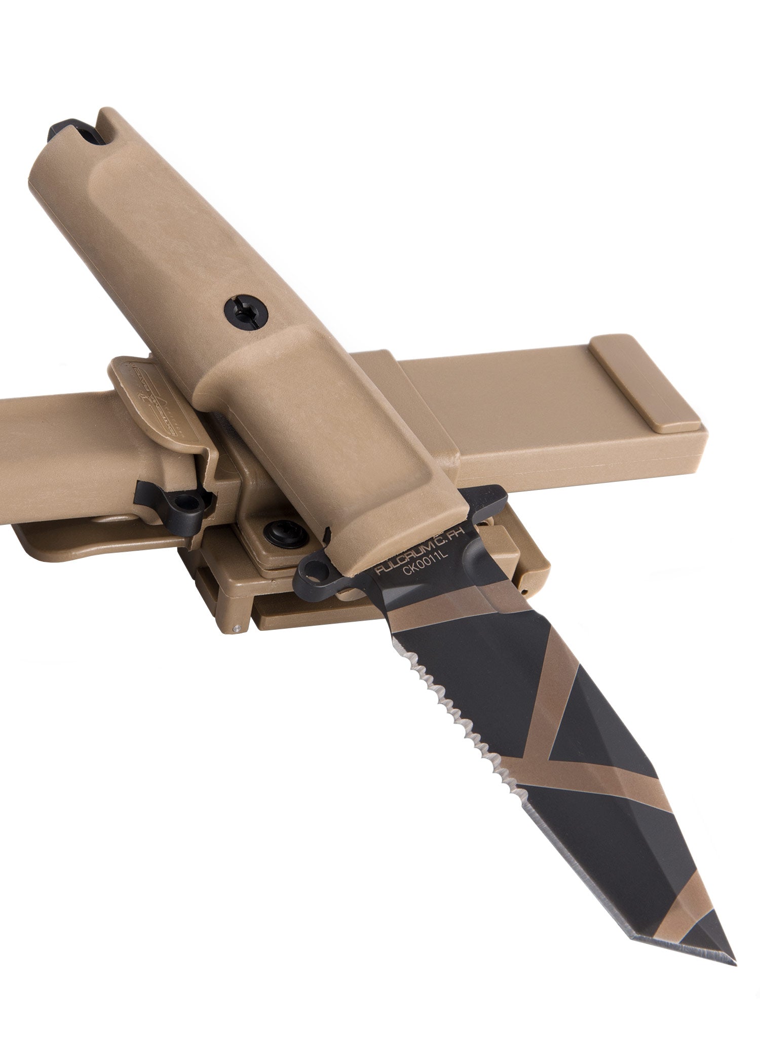 Imagen única de: Cuchillo Fijo Fulcrum C Fh Desert Warfare, Extrema Ratio