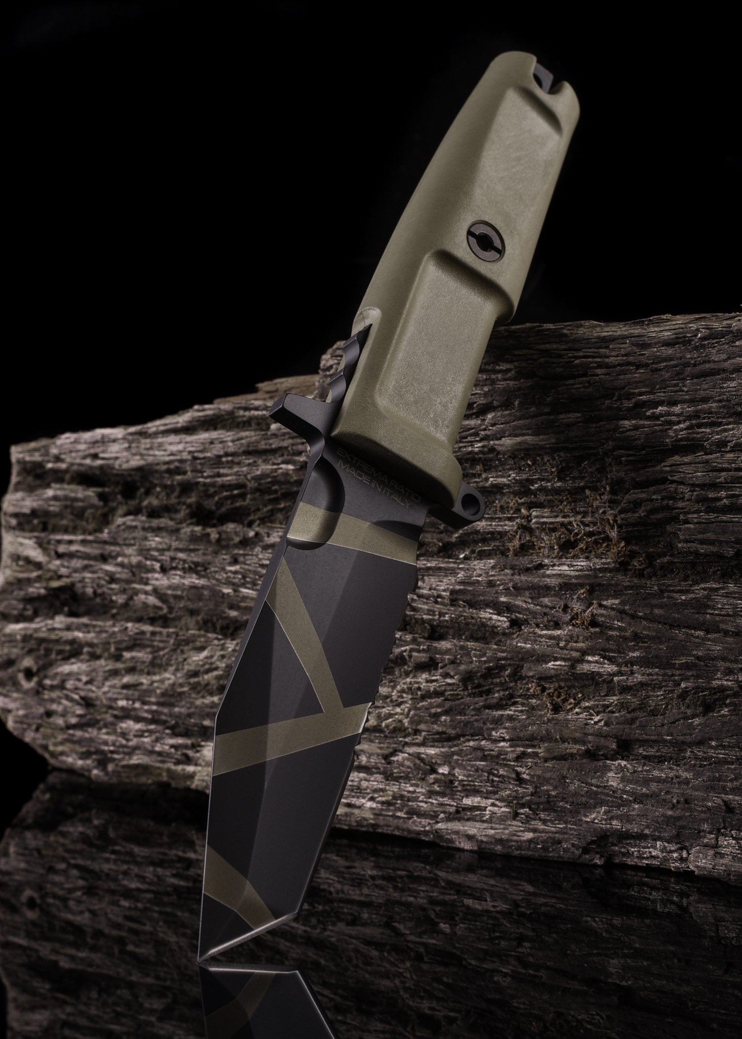 Imagen única de: Cuchillo Fijo Fulcrum C Fh Desert Warfare, Extrema Ratio