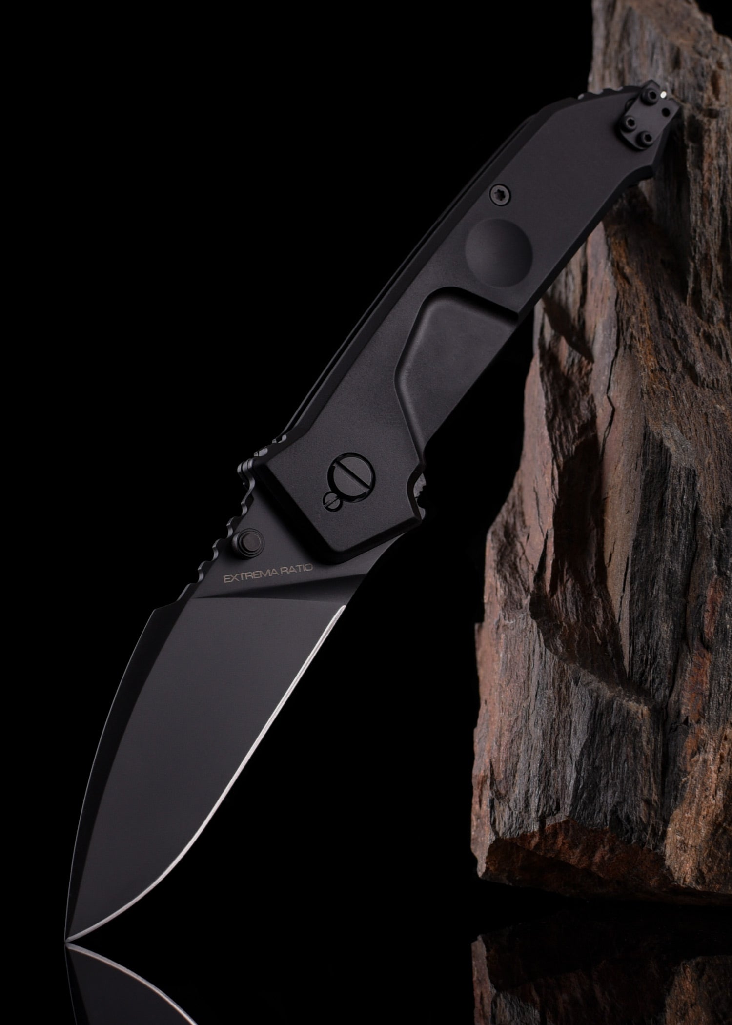 Imagen única de: Navaja De Bolsillo Mf1, Negra, Extrema Ratio