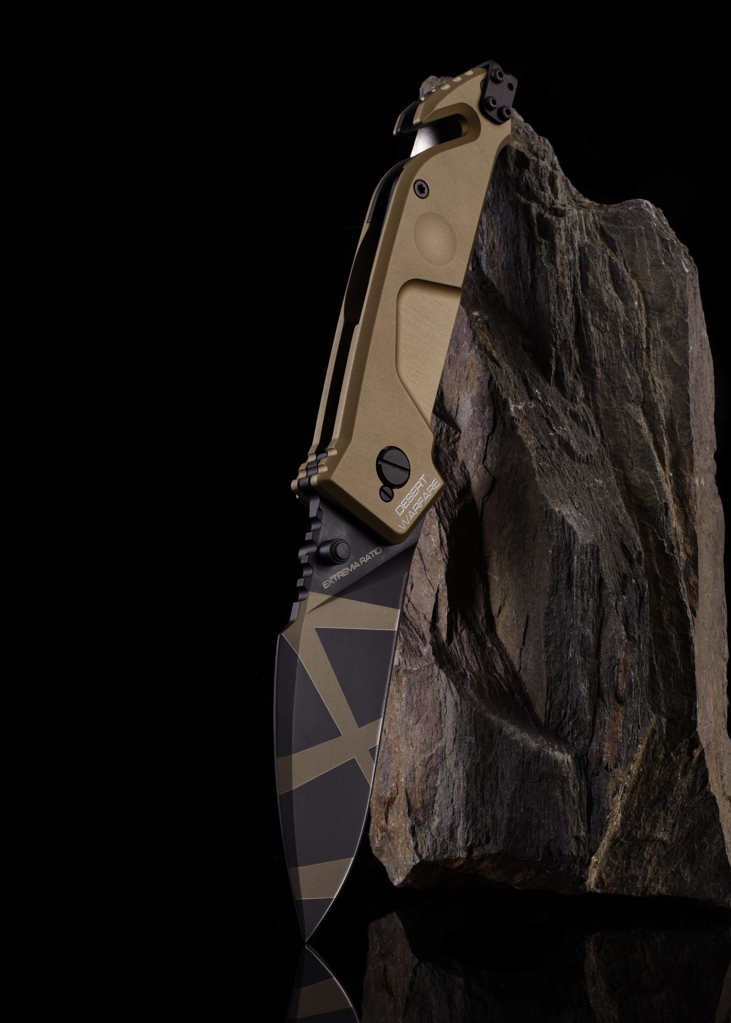 Imagen única de: Navaja De Bolsillo Mf1 Desert Warfare, Bc, Extrema Ratio