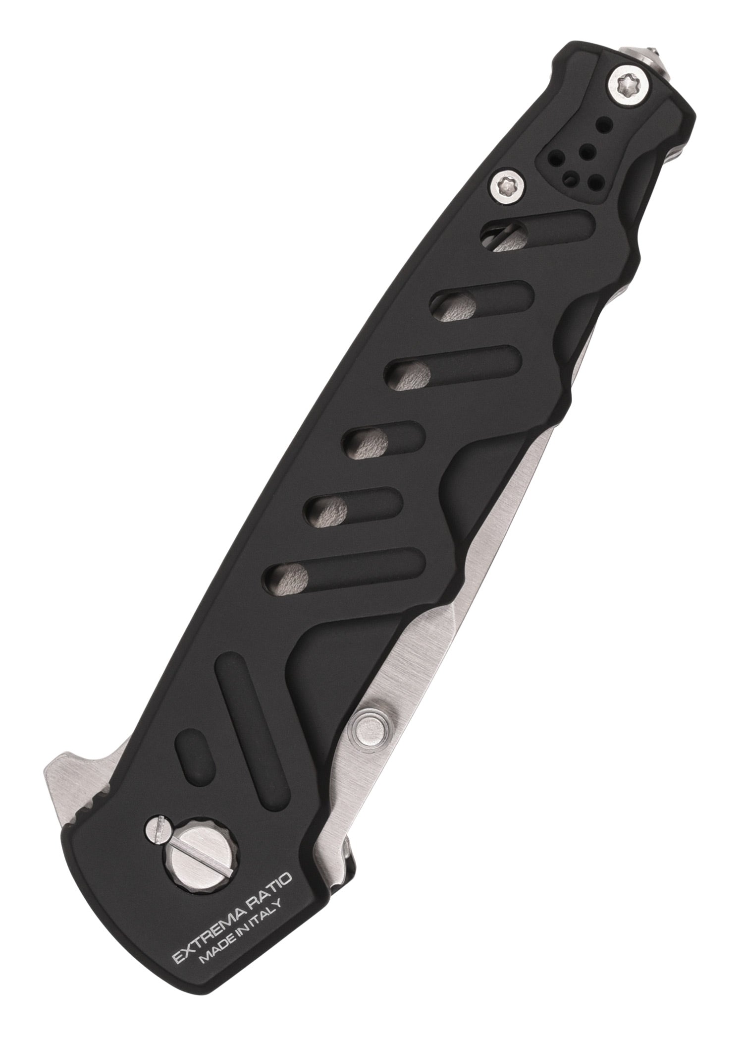 Imagen única de: Extrema Ratio Caimano Nero N.a. Satinado, Navaja De Bolsillo