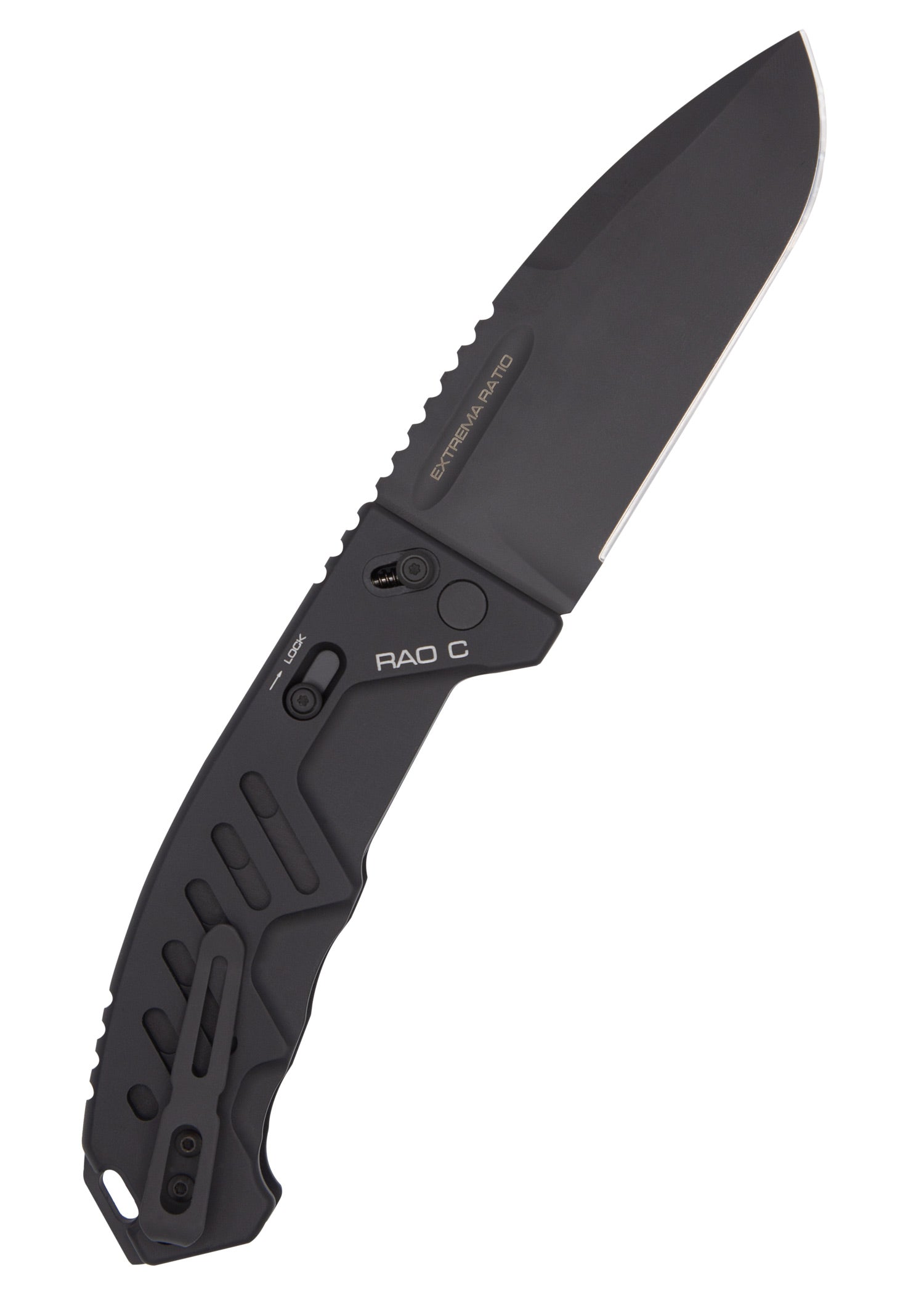 Imagen única de: Navaja De Bolsillo Rao C, Negra, Extrema Ratio