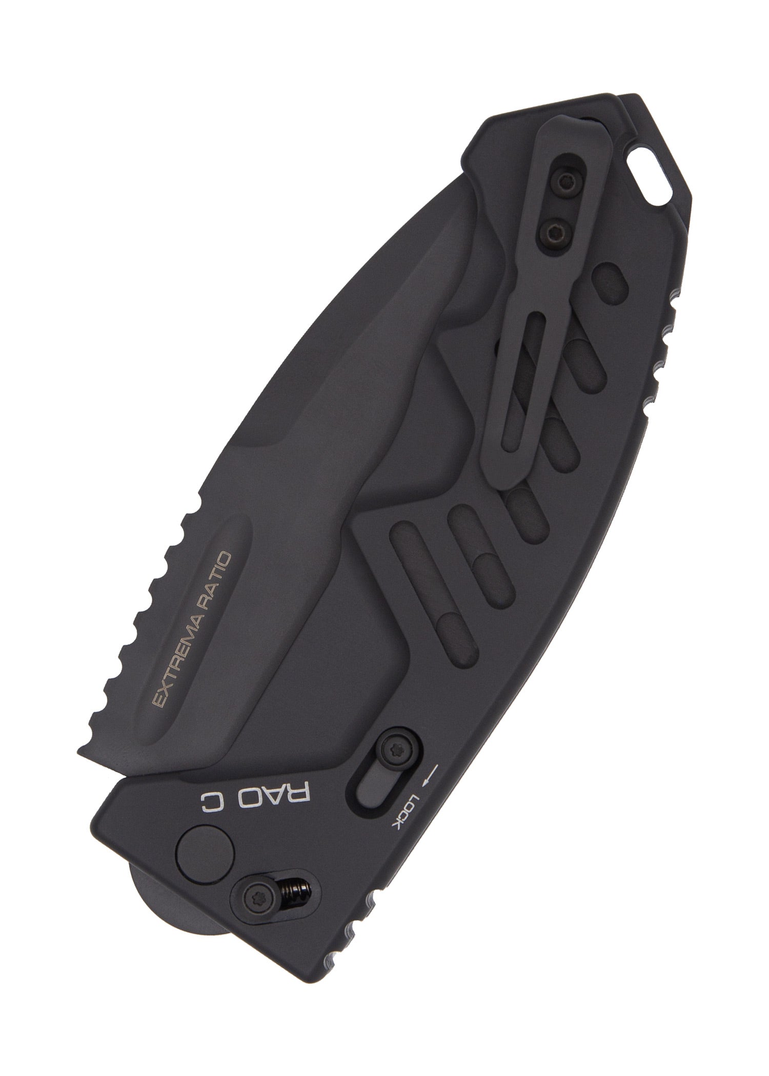 Imagen única de: Navaja De Bolsillo Rao C, Negra, Extrema Ratio