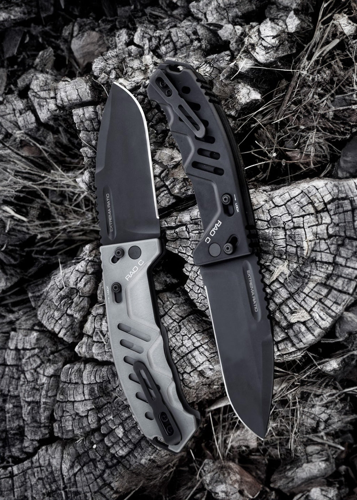 Imagen única de: Navaja De Bolsillo Rao C, Negra, Extrema Ratio