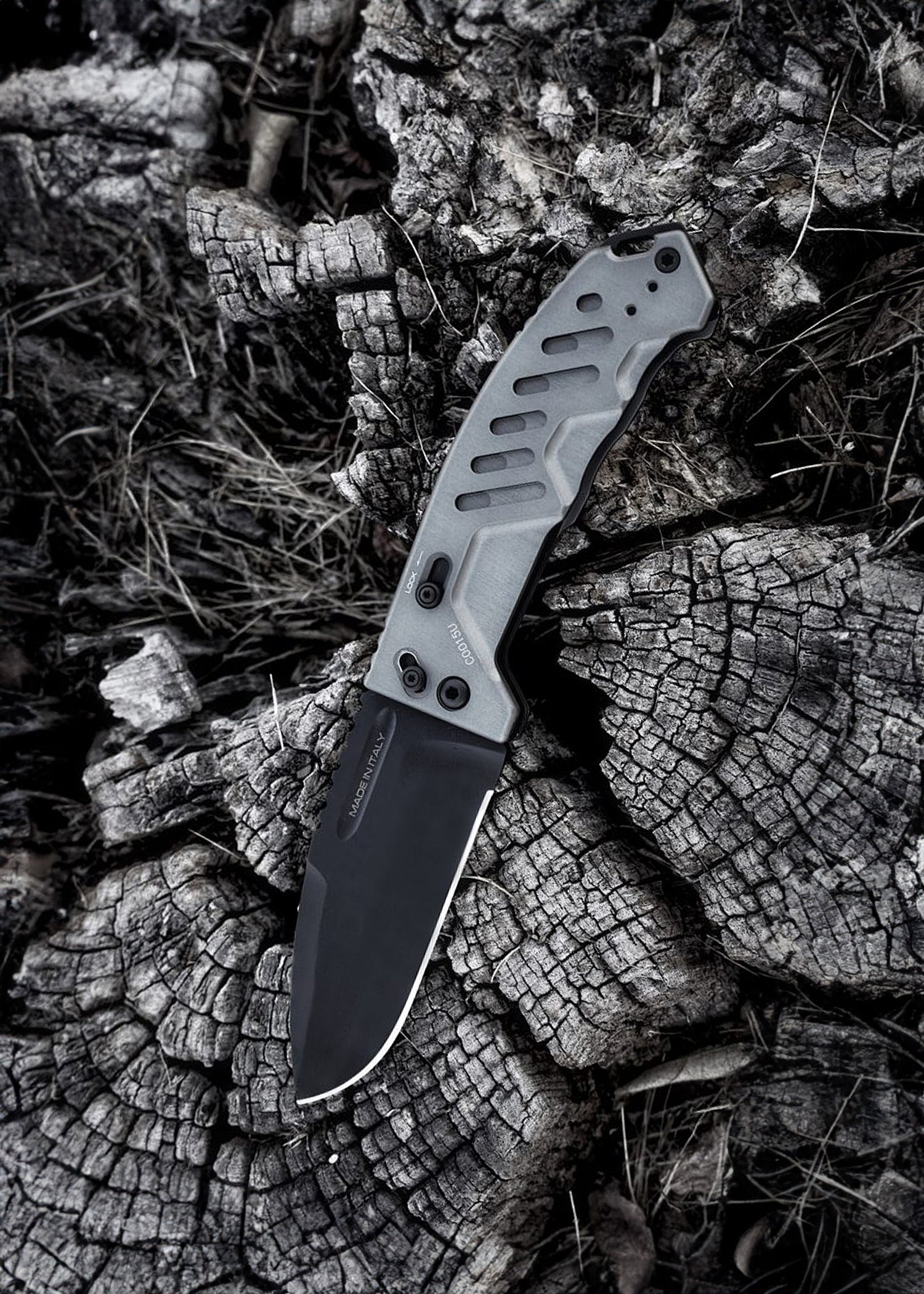 Imagen única de: Navaja Rao C, Táctica Gris, Extrema Ratio