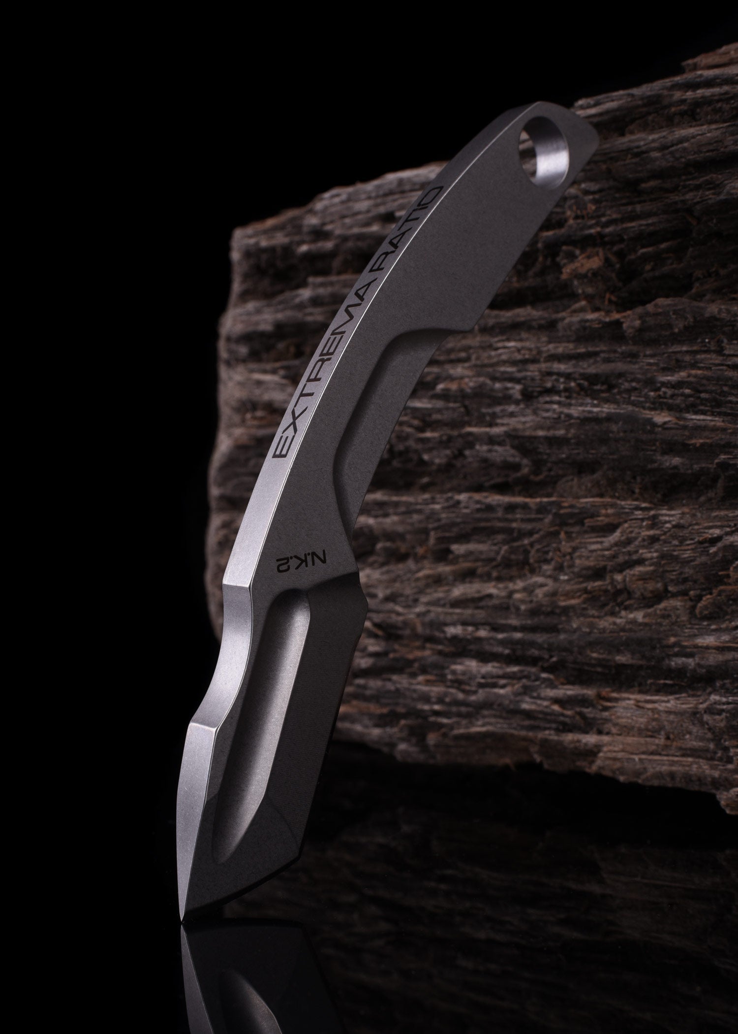 Imagen única de: Cuchillo Fijo N.k.2 Lavado A La Piedra, Extrema Ratio