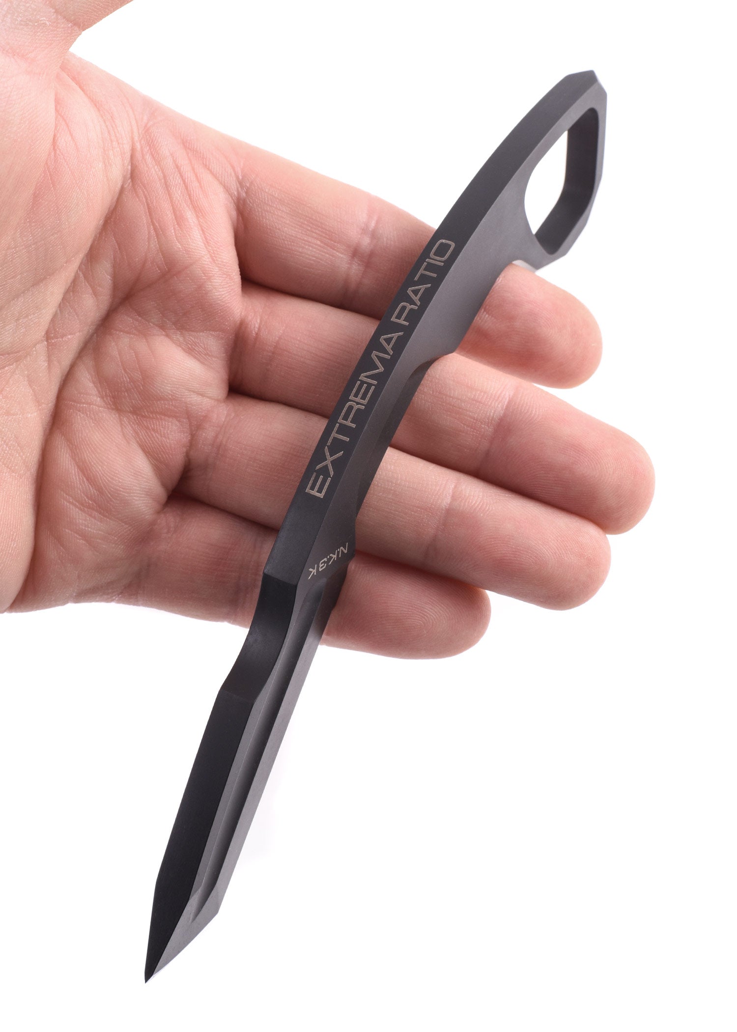 Imagen única de: Navaja Fija N.k.3 K Negra, Extrema Ratio