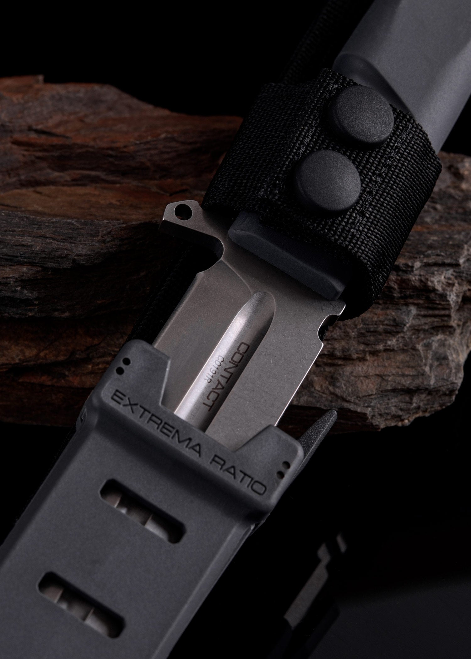 Imagen única de: Cuchillo Fijo Contact, Gris Lobo, Extrema Ratio