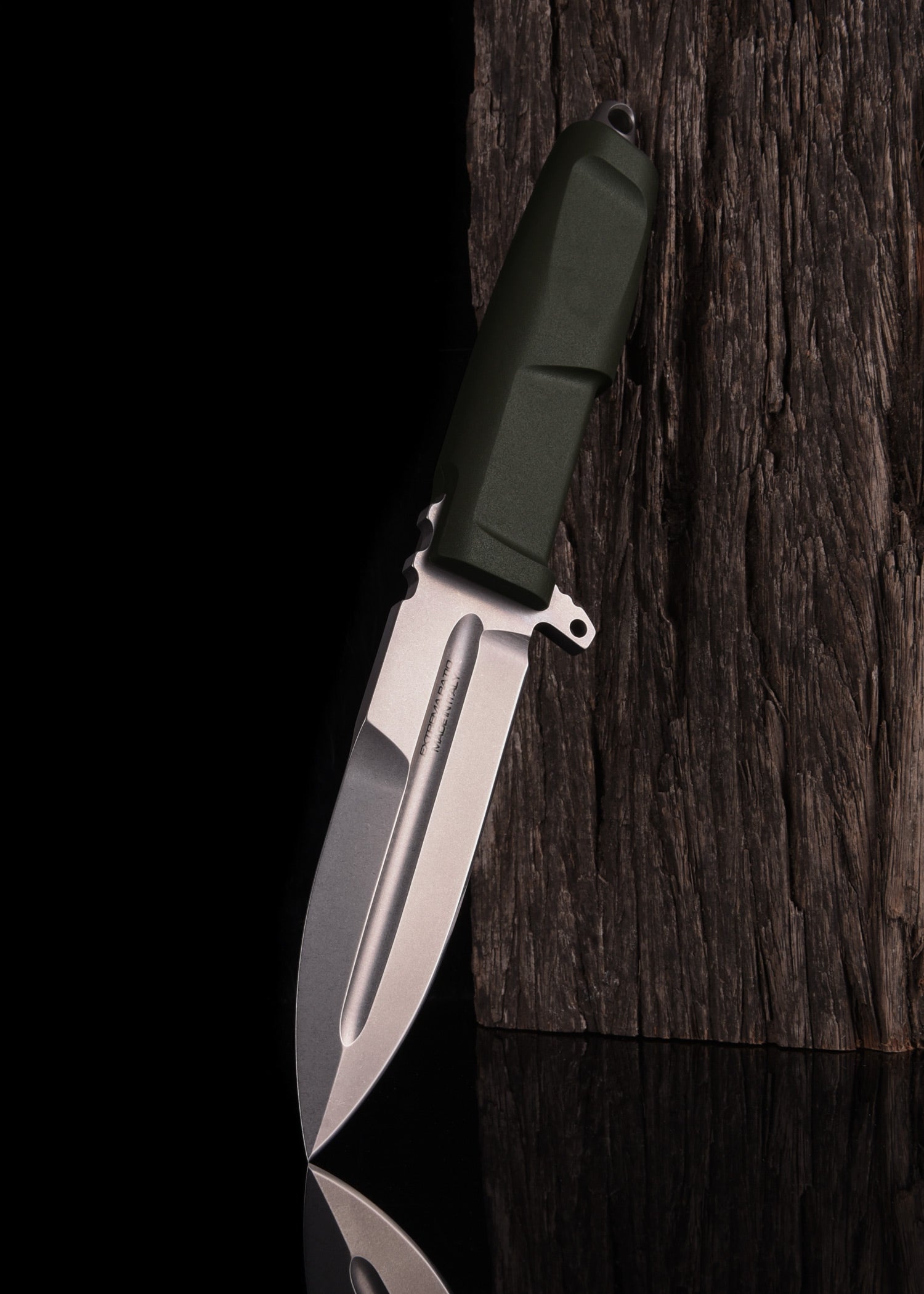 Imagen única de: Cuchillo Fijo Contact C, Ranger Green, Extrema Ratio