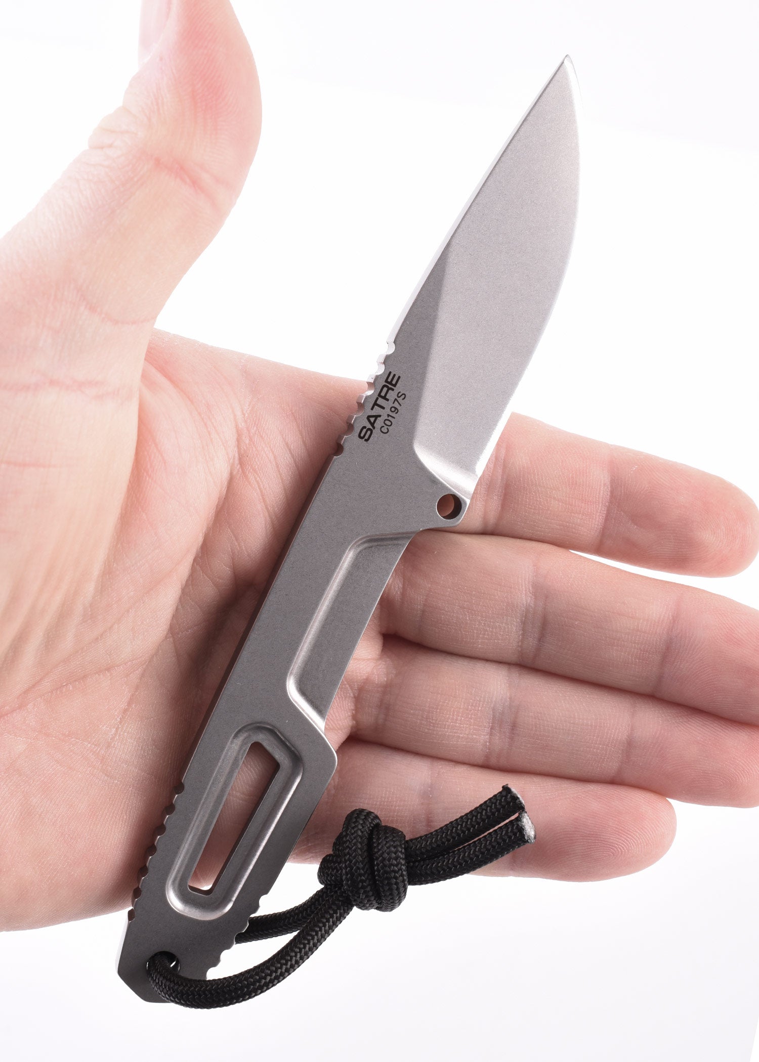 Imagen única de: Cuchillo Fijo Satre Stone Washed