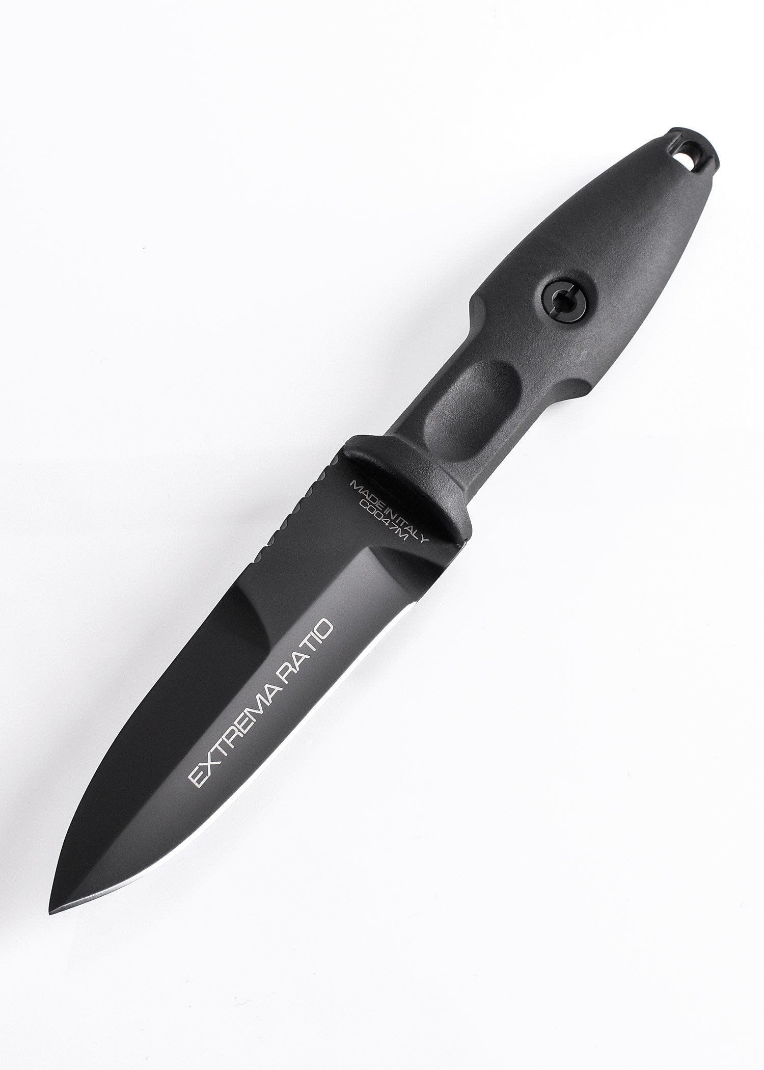 Imagen única de: Cuchillo Fijo Pugio Single Edge Negro, Extrema Ratio