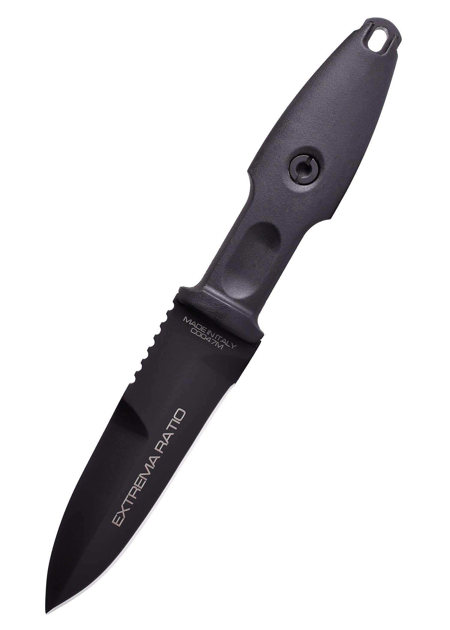 Imagen única de: Cuchillo Fijo Pugio Single Edge Negro, Extrema Ratio
