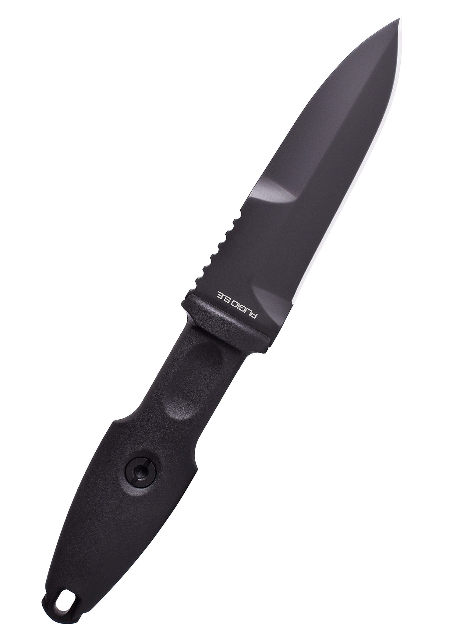 Imagen única de: Cuchillo Fijo Pugio Single Edge Negro, Extrema Ratio