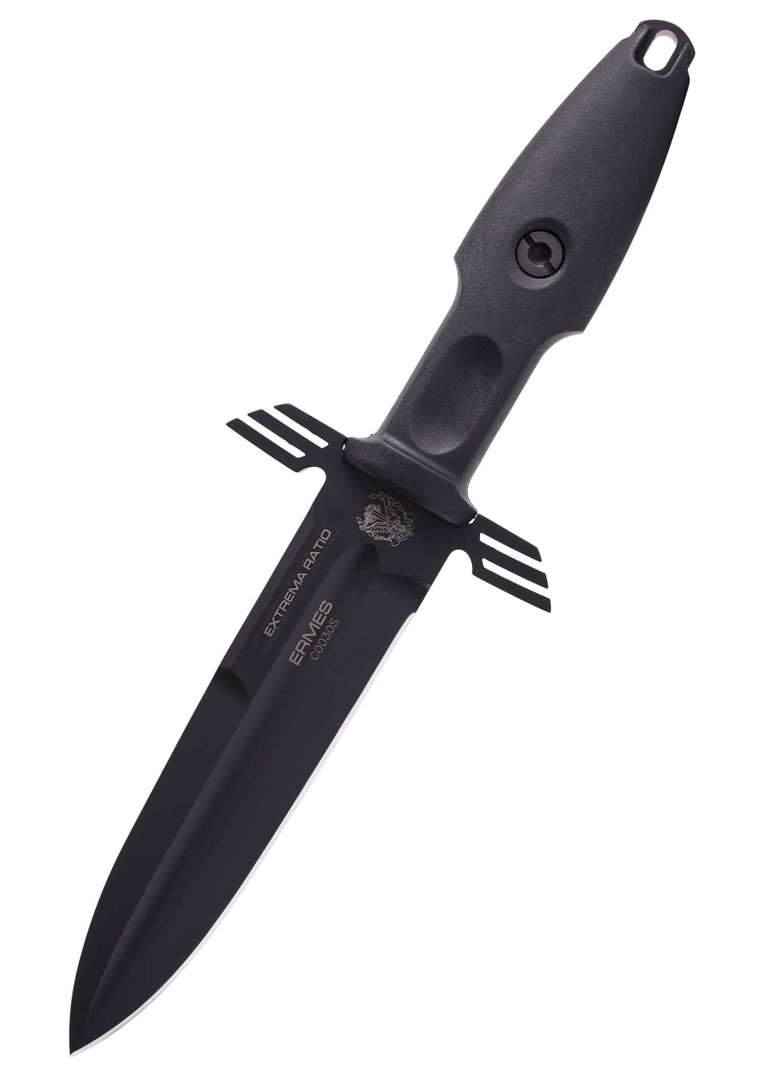 Imagen única de: Cuchillo Fijo Ermes Negro, Operativo, Extrema Ratio