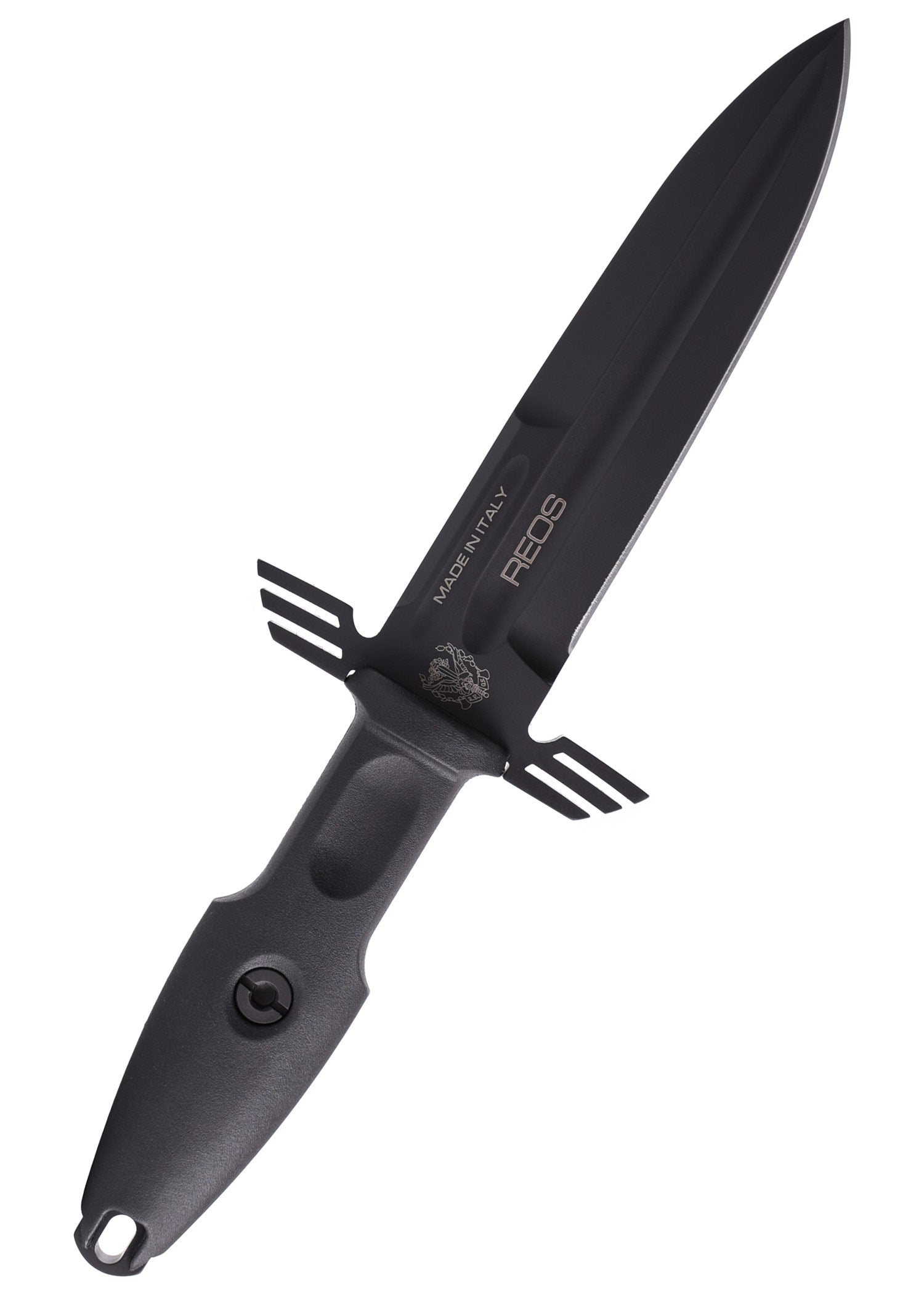 Imagen única de: Cuchillo Fijo Ermes Negro, Operativo, Extrema Ratio