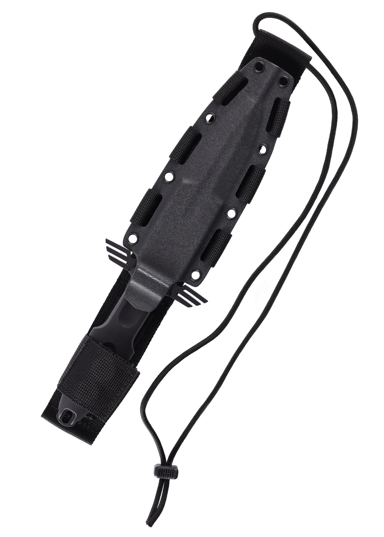 Imagen única de: Cuchillo Fijo Ermes Negro, Operativo, Extrema Ratio