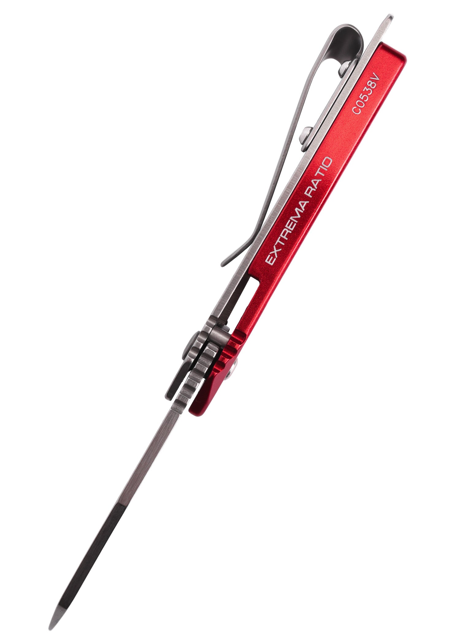 Imagen única de: Navaja Ant Rescue Roja, Lavada A La Piedra, Extrema Ratio