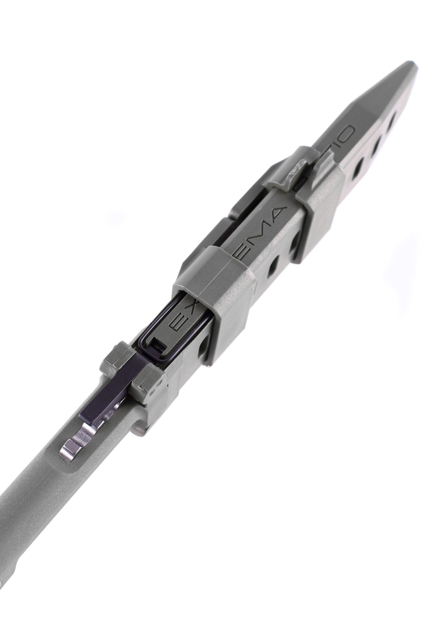 Imagen única de: Cuchillo Fijo Mamba, Gris Lobo, Extrema Ratio