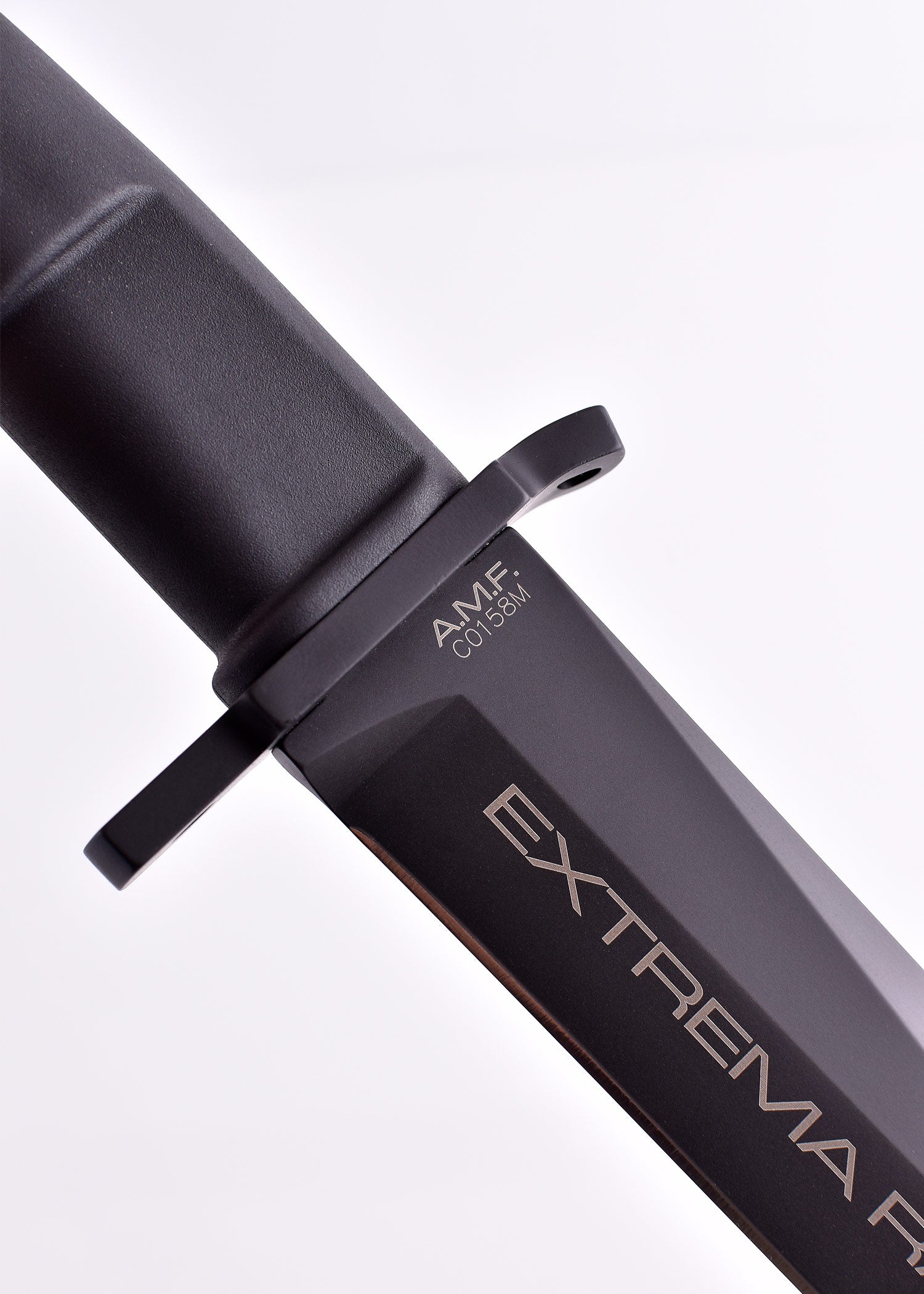 Imagen única de: Cuchillo Fijo A.m.f. Negro, Relación Extrema