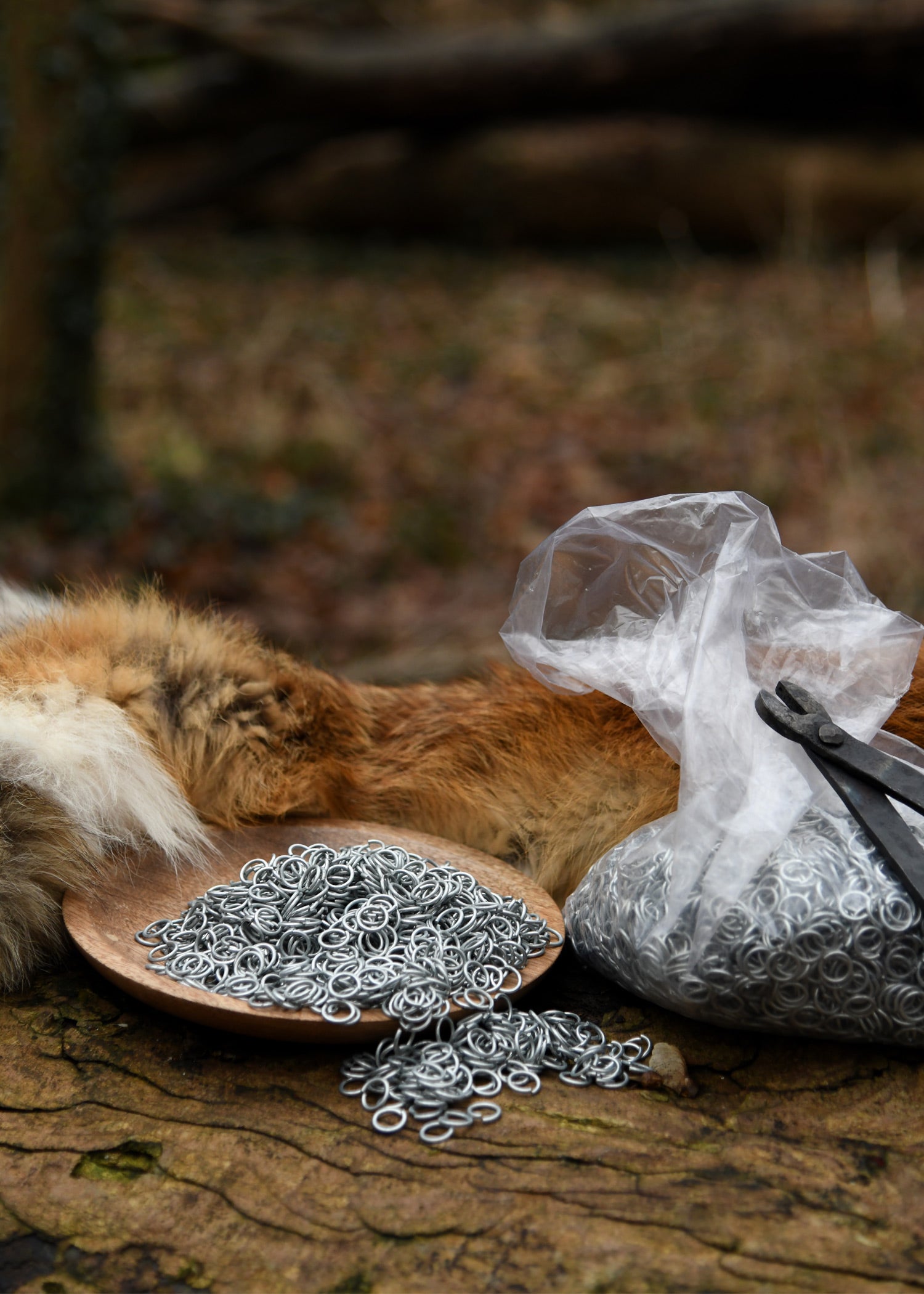 Platos De Cadena Sueltos, Paquete De 3 Kg, Sin Remachar, Galvanizado, Diámetro Interior De 9 Mm - Tienda Medieval.