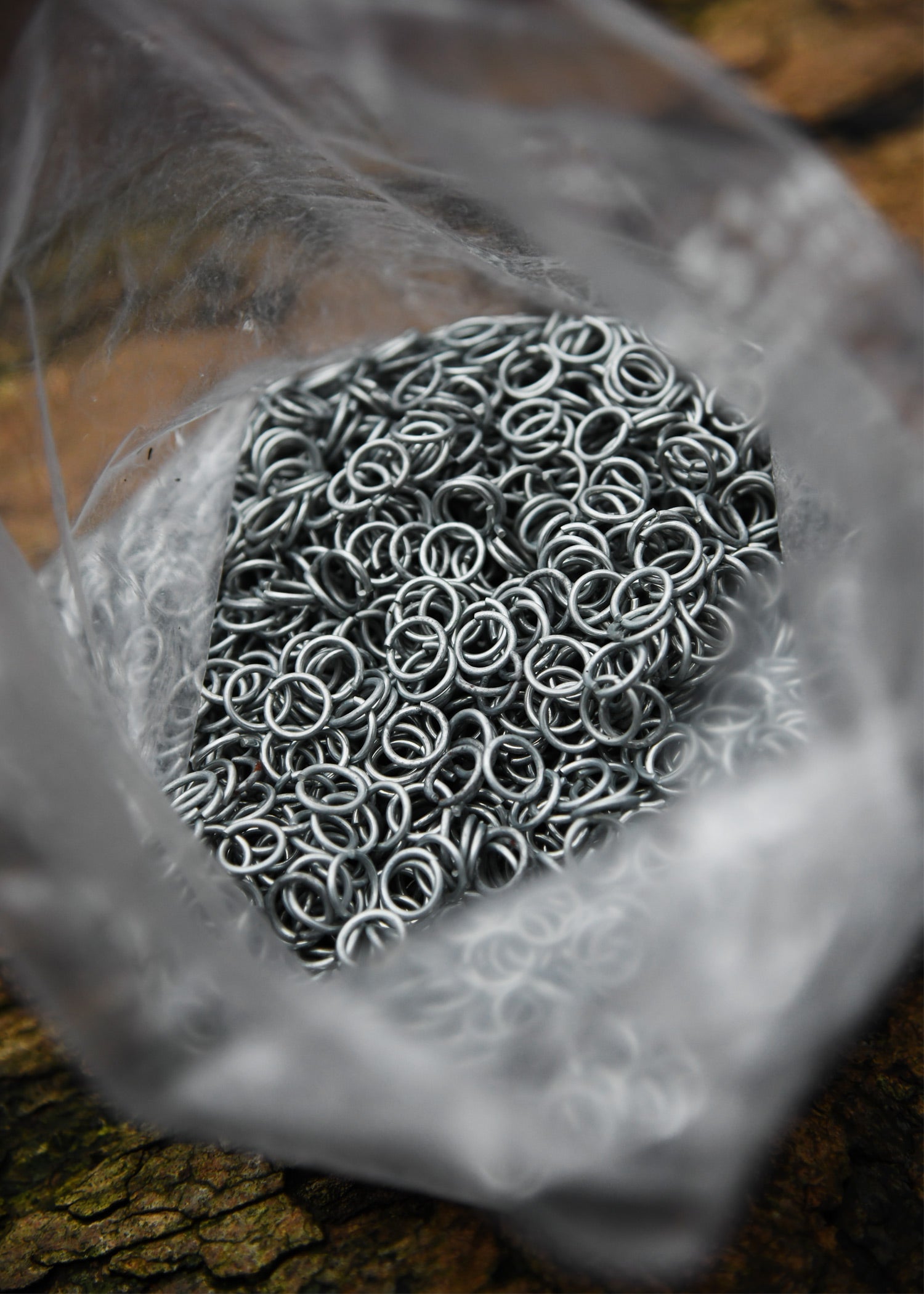 Platos De Cadena Sueltos, Paquete De 3 Kg, Sin Remachar, Galvanizado, Diámetro Interior De 9 Mm - Tienda Medieval.