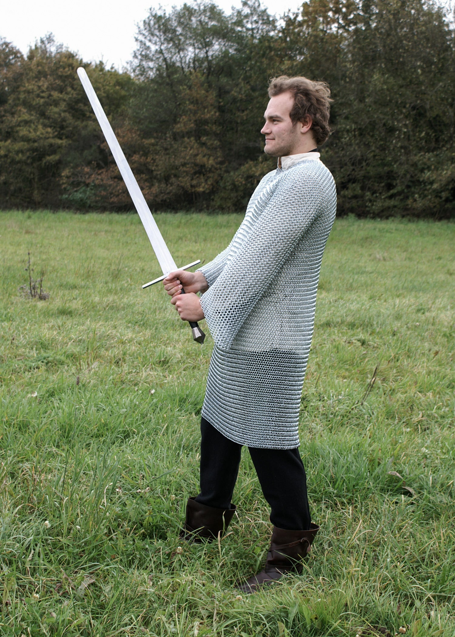 Imagen única de: Cota De Malla, Sin Remachar, 9 Mm De Diámetro Interior, Galvanizada