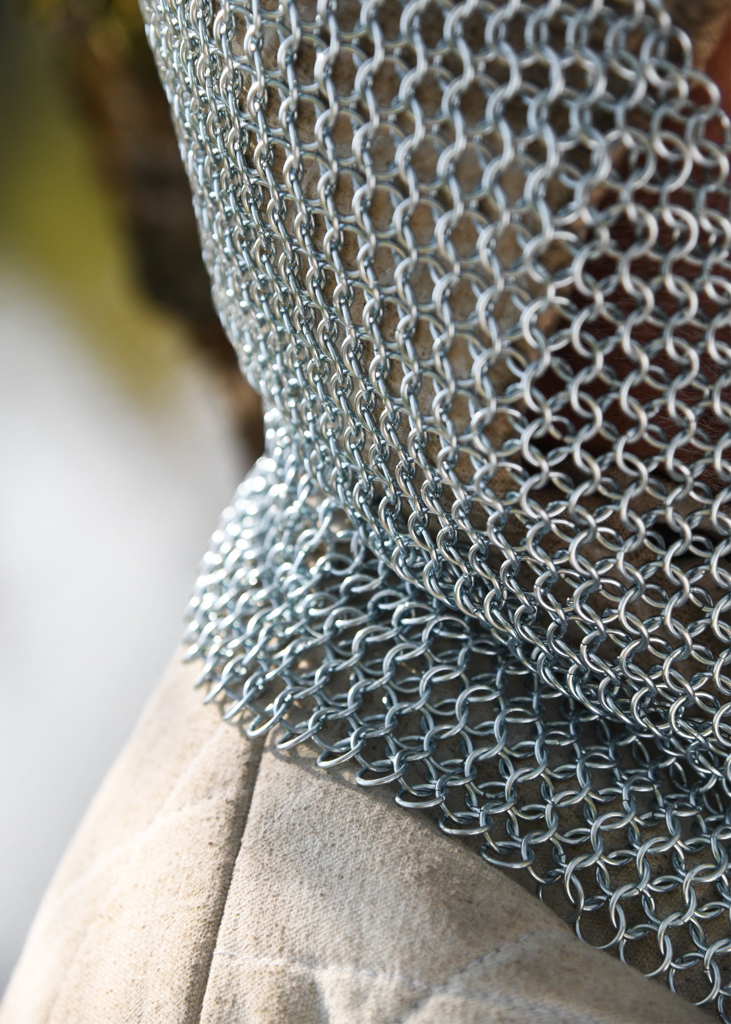 Imagen única de: Cubrecadena, Cuello En V, Dn9mm, Galvanizado