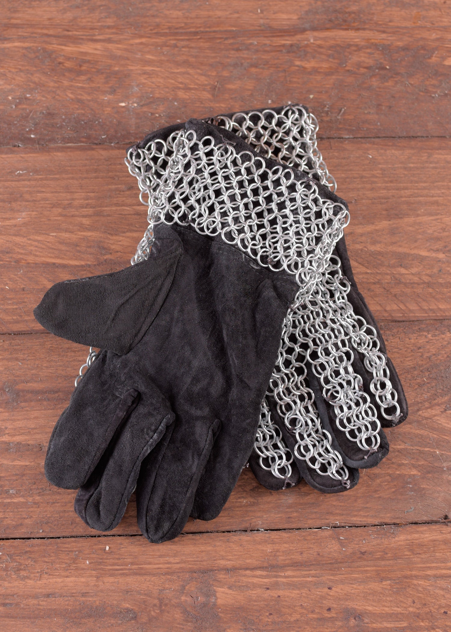 Imagen única de: Guantes De Dedo Con Malla De Cadena, Dn9 Mm, Galvanizados