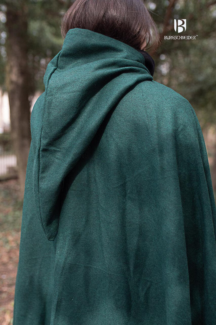 Imagen única de: Capa De Lana Con Capucha Hibernus