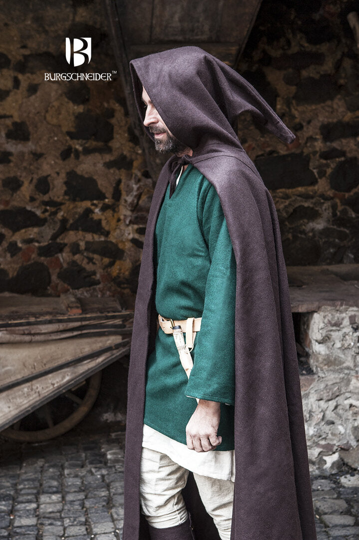 Imagen única de: Capa De Lana Con Capucha Hibernus