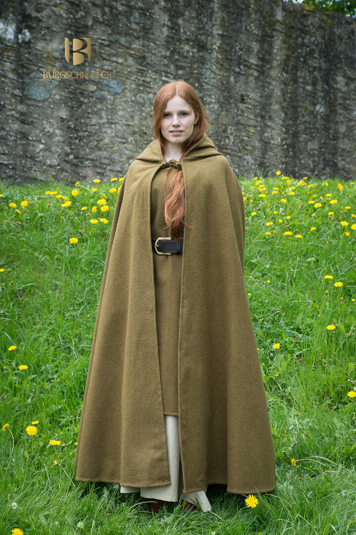 Imagen única de: Capa De Lana Con Capucha Hibernus