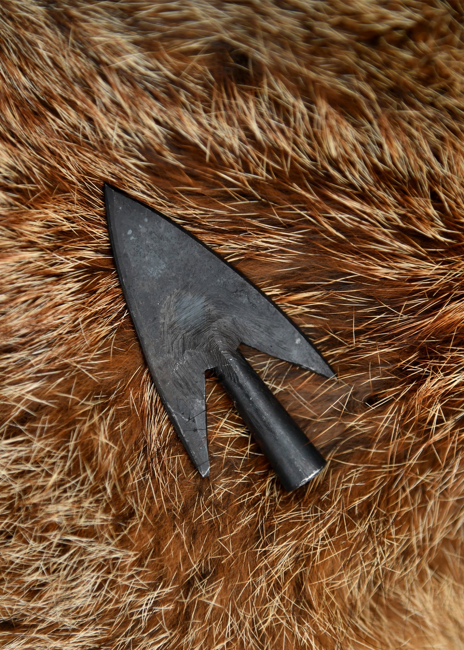 Imagen única de: Punzón Grande, Punta De Flecha Forjada A Mano.