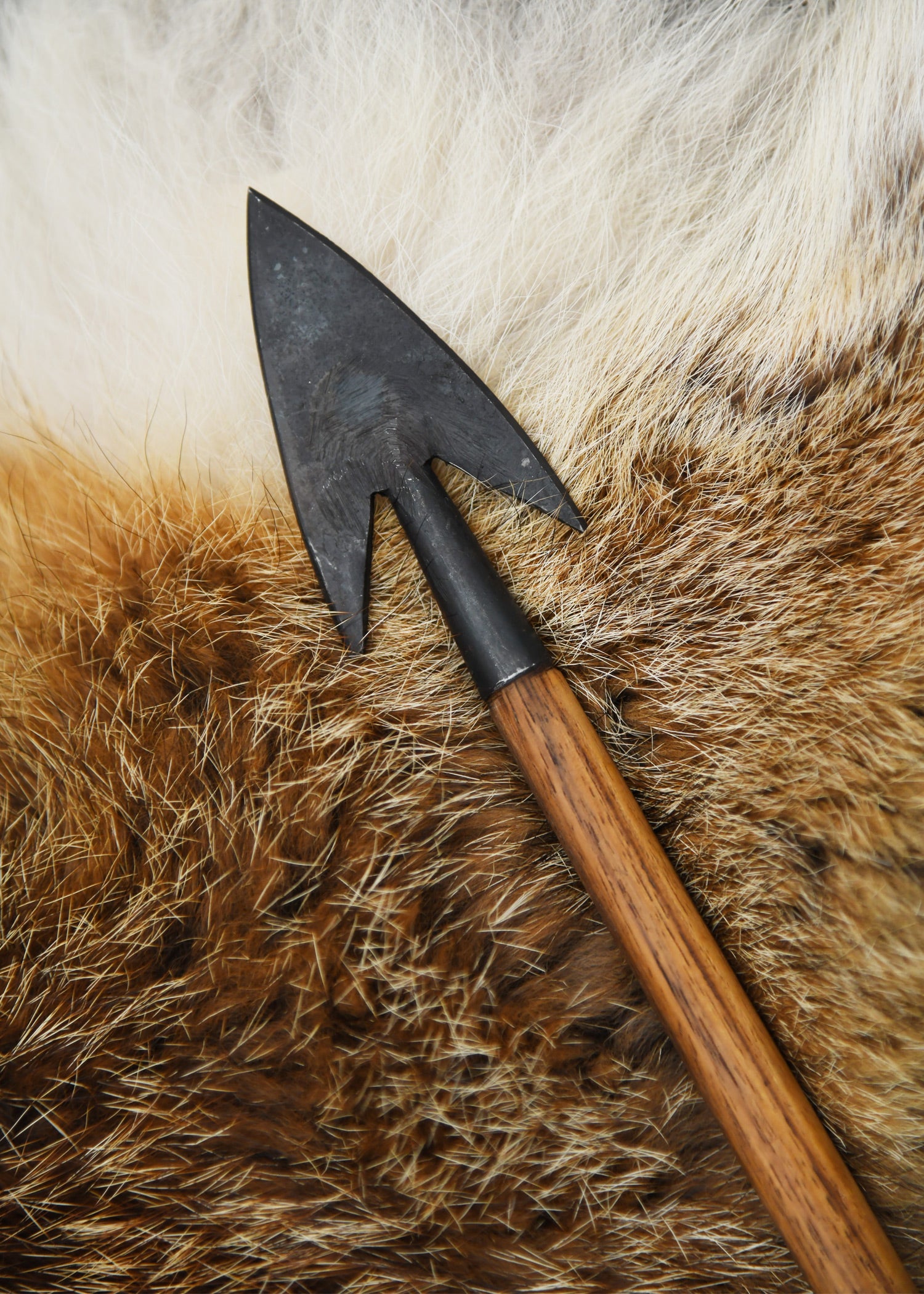 Imagen única de: Punzón Grande, Punta De Flecha Forjada A Mano.