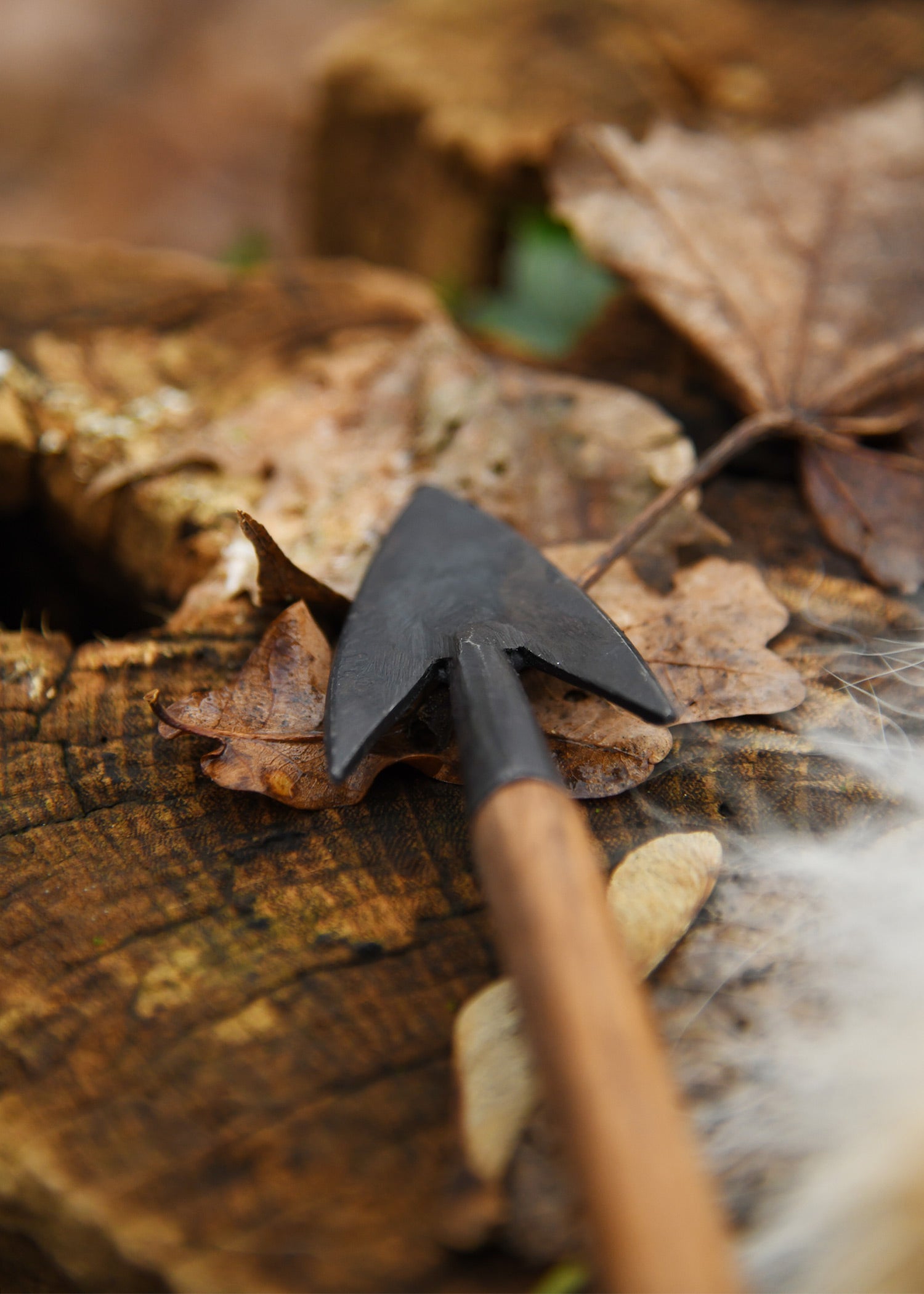 Imagen única de: Punzón Grande, Punta De Flecha Forjada A Mano.