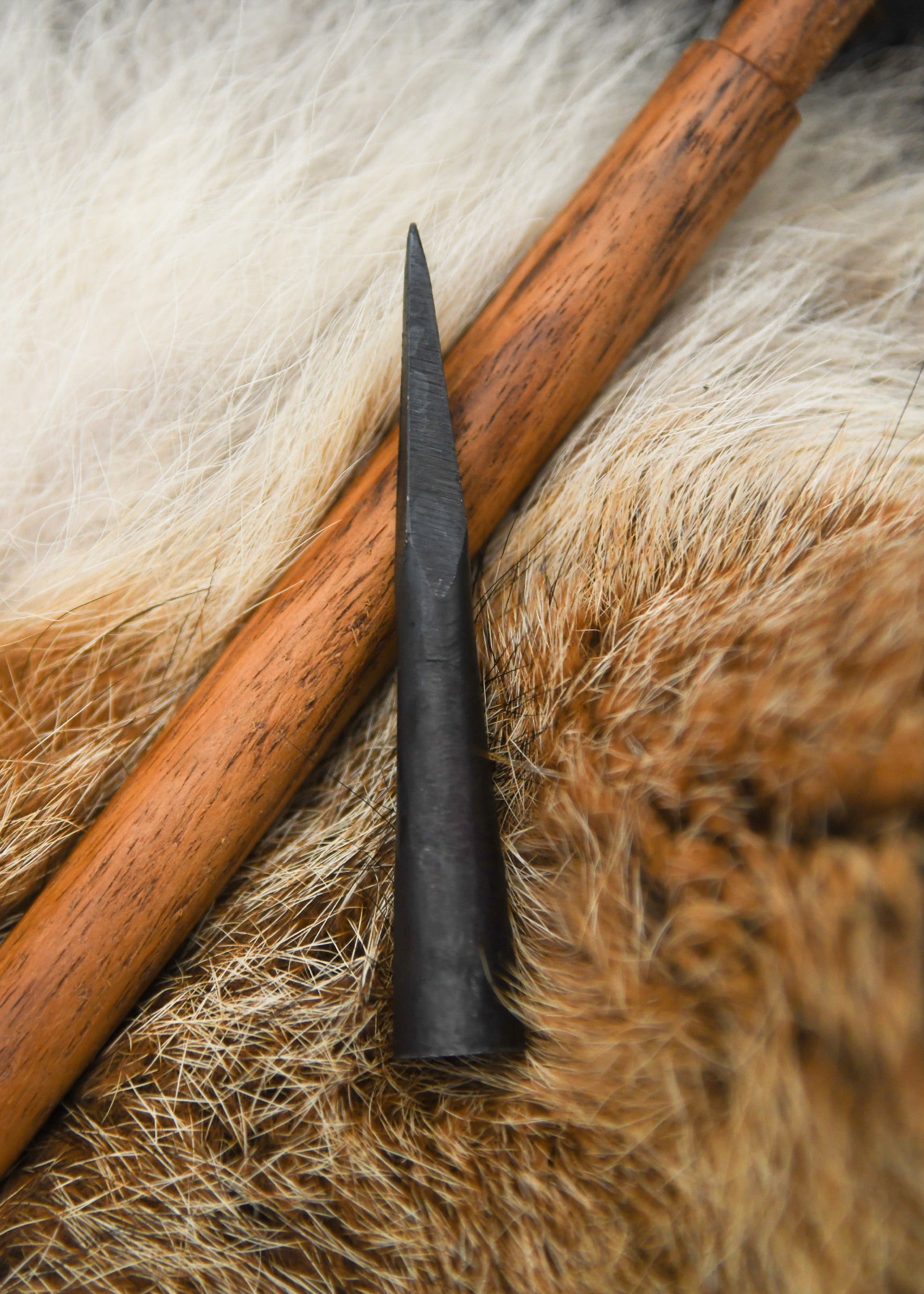 Imagen única de: Punzón De Aguja, Punta De Flecha Forjada A Mano, Forma Cuadrada