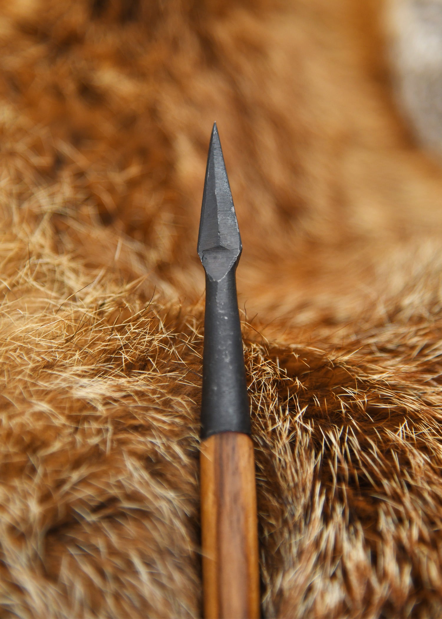 Imagen única de: Punta De Hoja, Punta De Flecha Forjada A Mano.