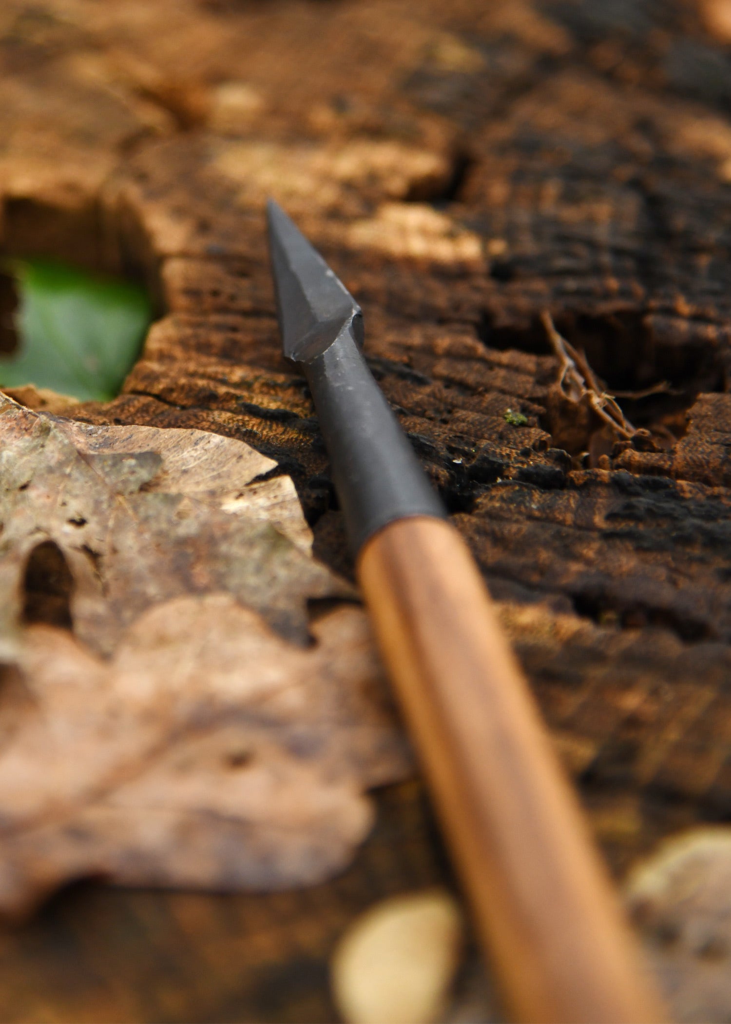 Imagen única de: Punta De Hoja, Punta De Flecha Forjada A Mano.