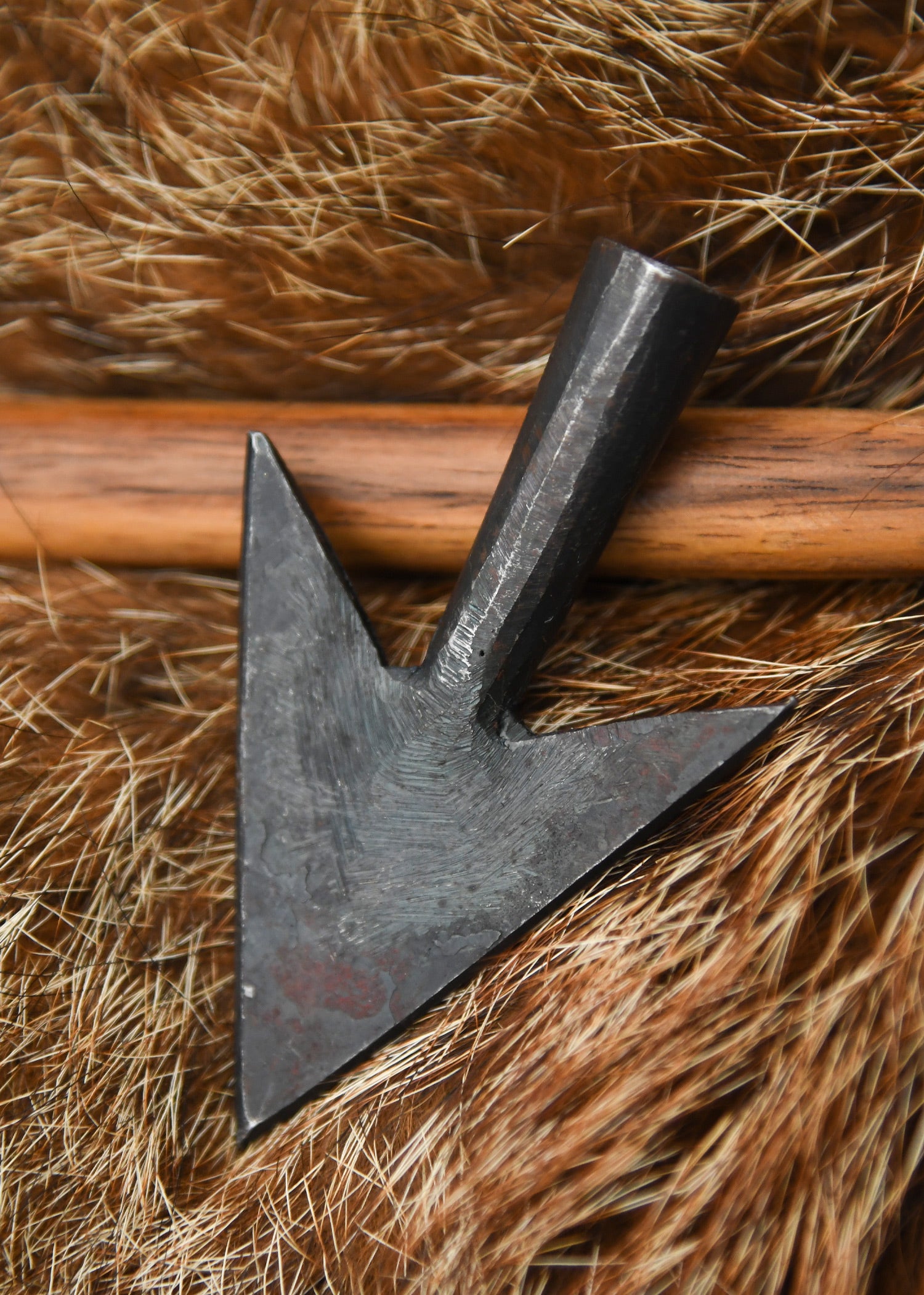 Imagen única de: Punzón De Caza, Punta De Flecha Forjada A Mano.