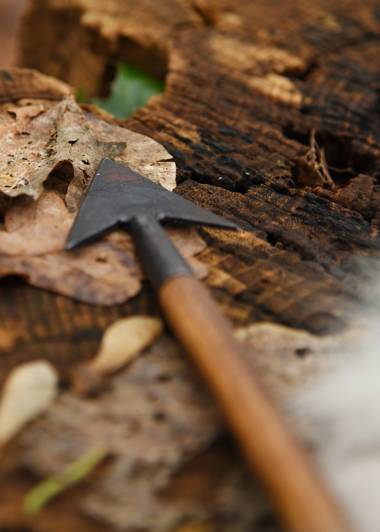 Imagen única de: Punzón De Caza, Punta De Flecha Forjada A Mano.