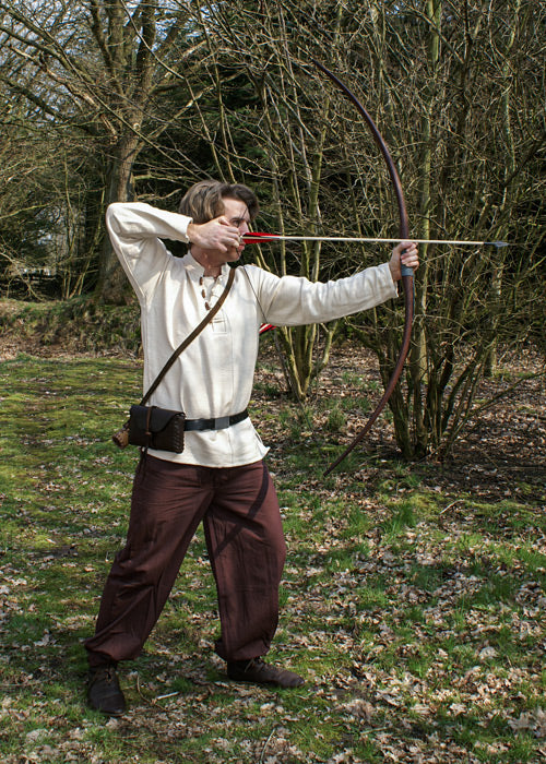 Imagen única de: Arco Largo Agincourt 58 Pulgadas Rh, Marrón Oscuro, Incluye Cuerda