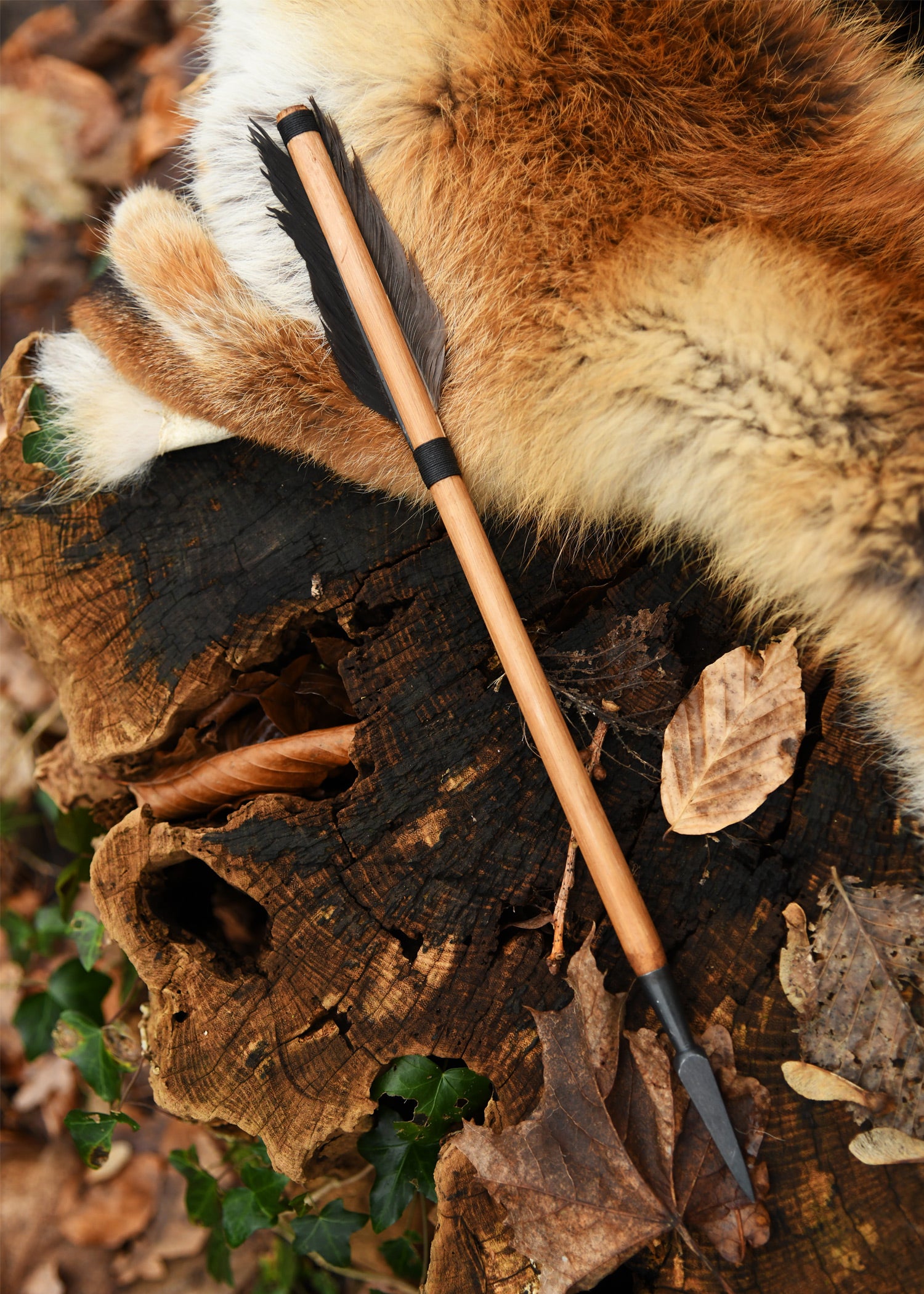 Flecha De Ballesta Medieval Con Punta De Punzón Forjada. 2