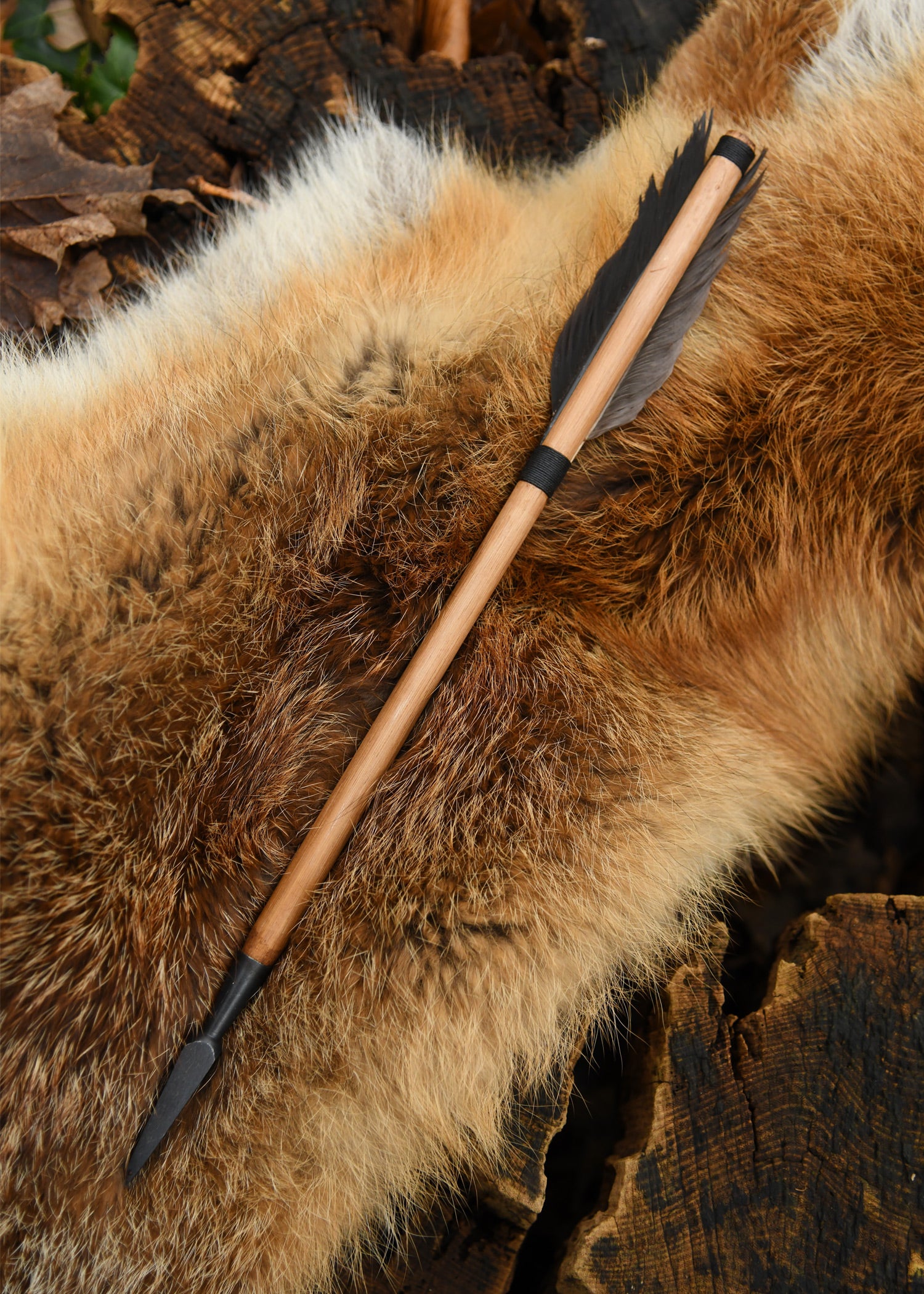 Flecha De Ballesta Medieval Con Punta De Punzón Forjada. 3