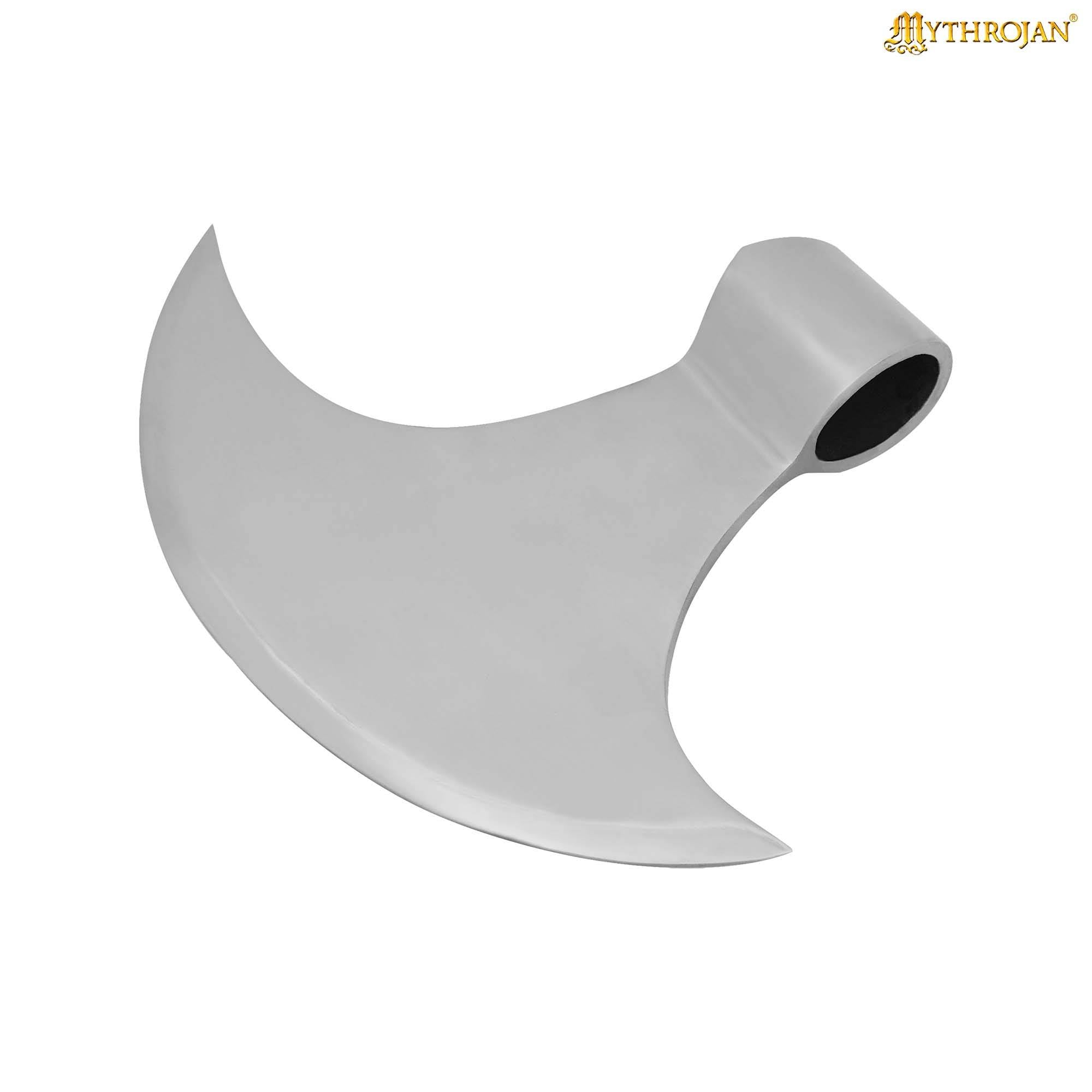 Imagen única de: Mythrojan Medieval Vikingo Hacha Batalla Listo Axehead Reenactment Renacimiento Disfraz