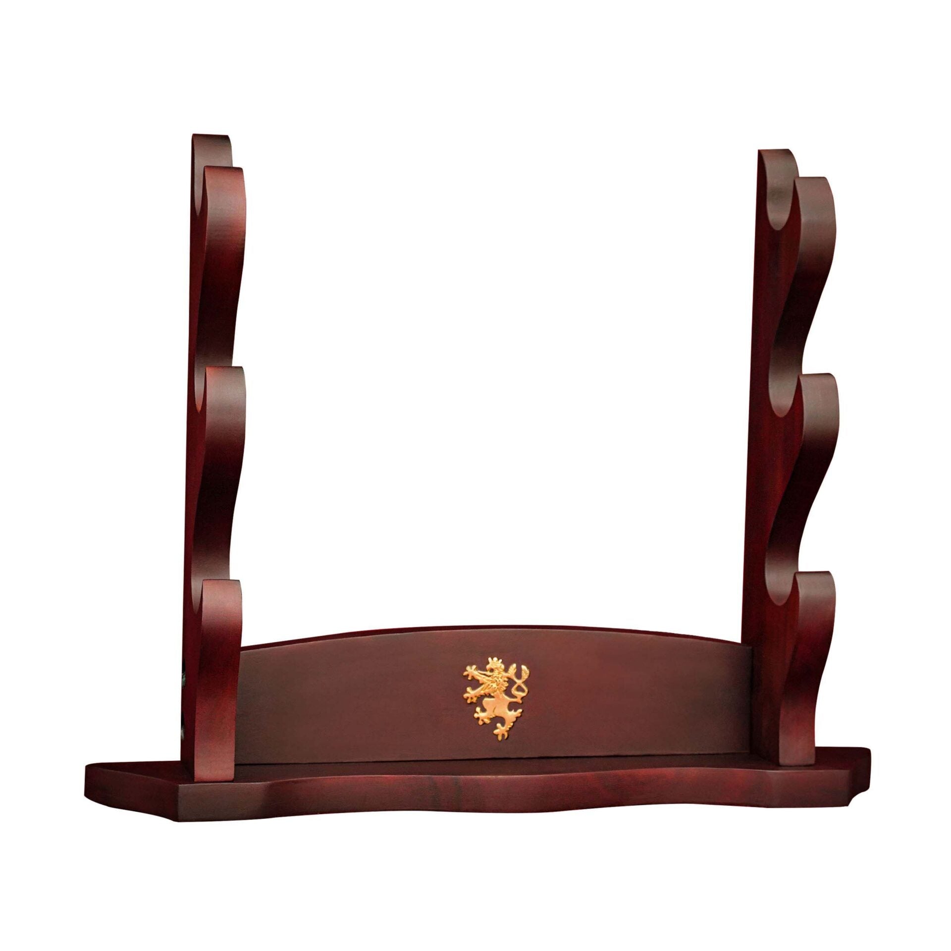 Imagen única de: Mythrojan Soporte para Espada de Madera Maciza Tres Soportes con Decoración