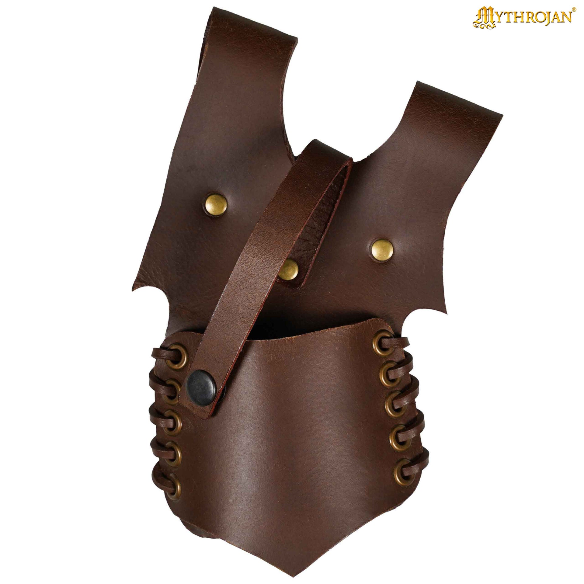 Imagen única de: Mythrojan Medieval Renacimiento Cuero Rh Espada Rana Larp Disfraz de Espada Rana Porta Espada Rapier Caballero Cinturón Rana Daga de Cuero Funda Espada Pirata