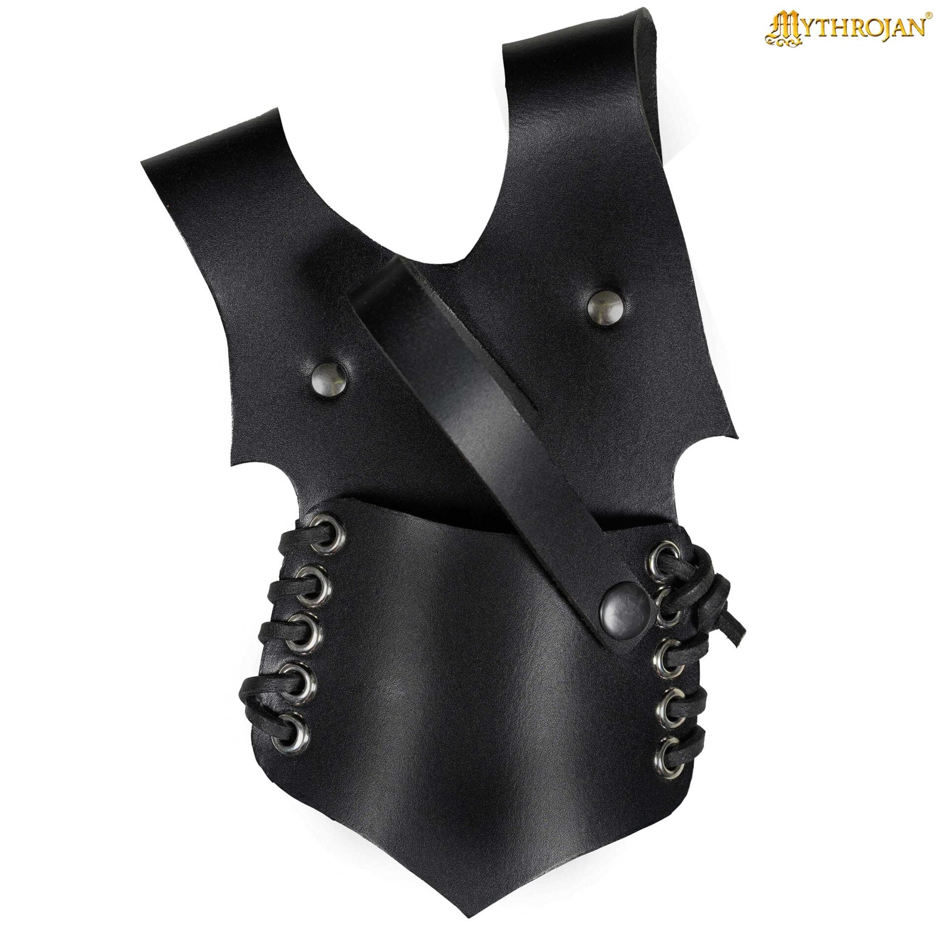 Imagen única de: Mythrojan Renacimiento Medieval Espada de Cuero Rana Espada Larp Disfraz Accesorio